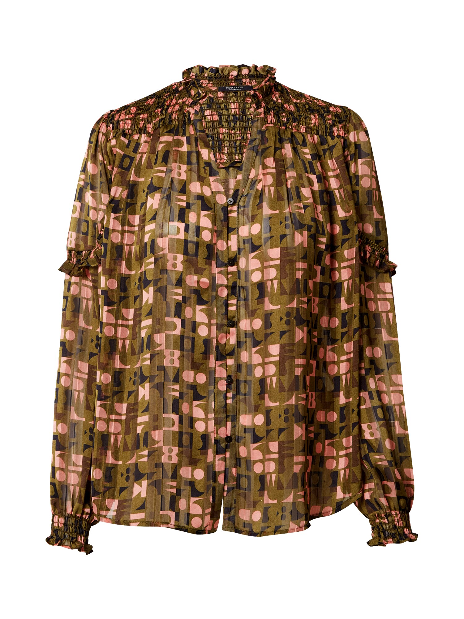 SCOTCH & SODA Palaidinė  alyvuogių spalva / mišrios spalvos