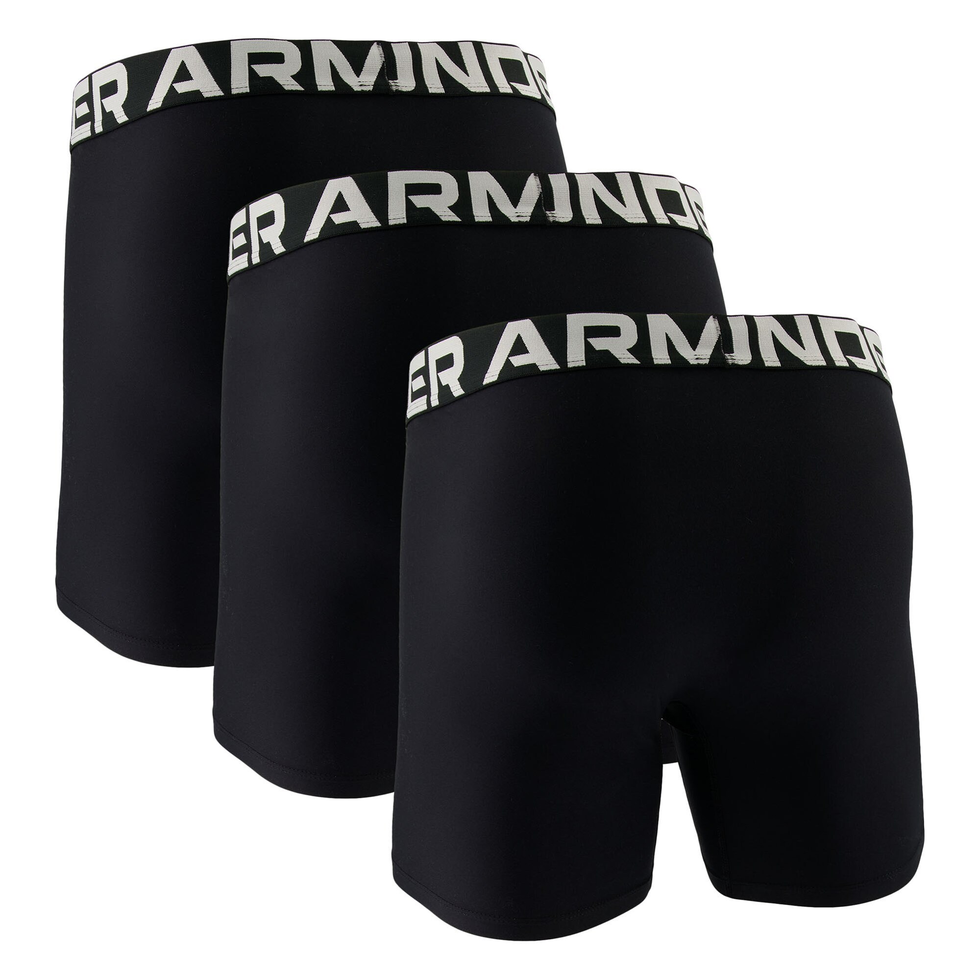 UNDER ARMOUR Calzoncillo boxer  negro / blanco – imagen 2
