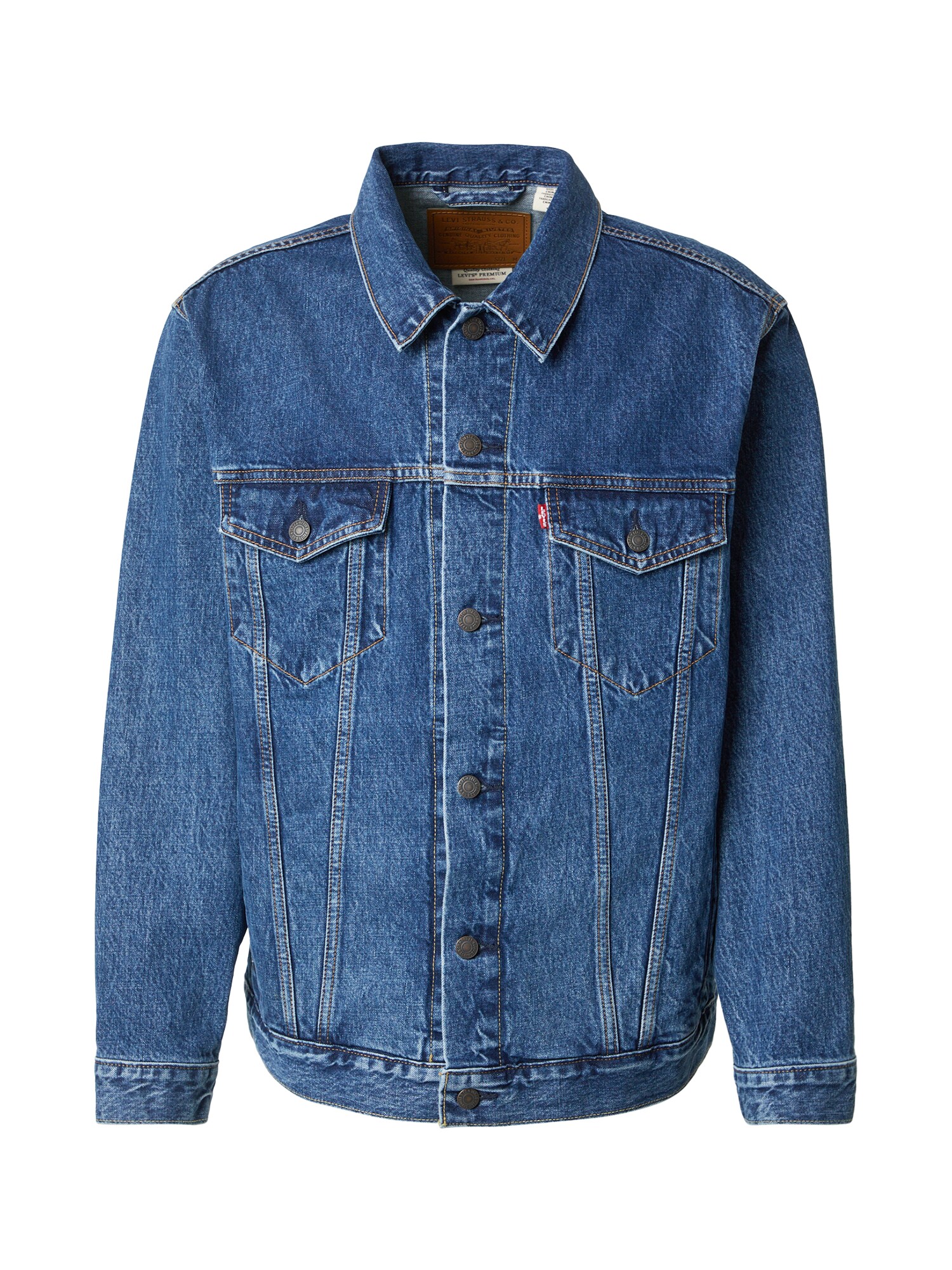 LEVIS ® Geacă de primăvară-toamnă Relaxed Type III Trucker Jacket  albastru denim