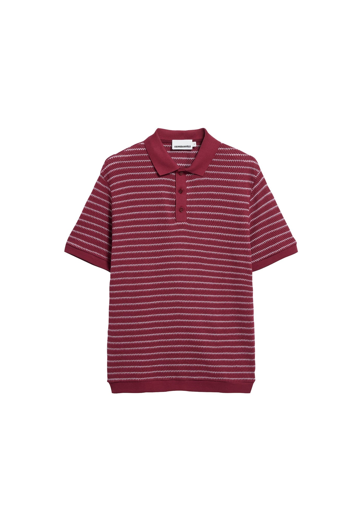 ARMEDANGELS Tricou roșu bordeaux
