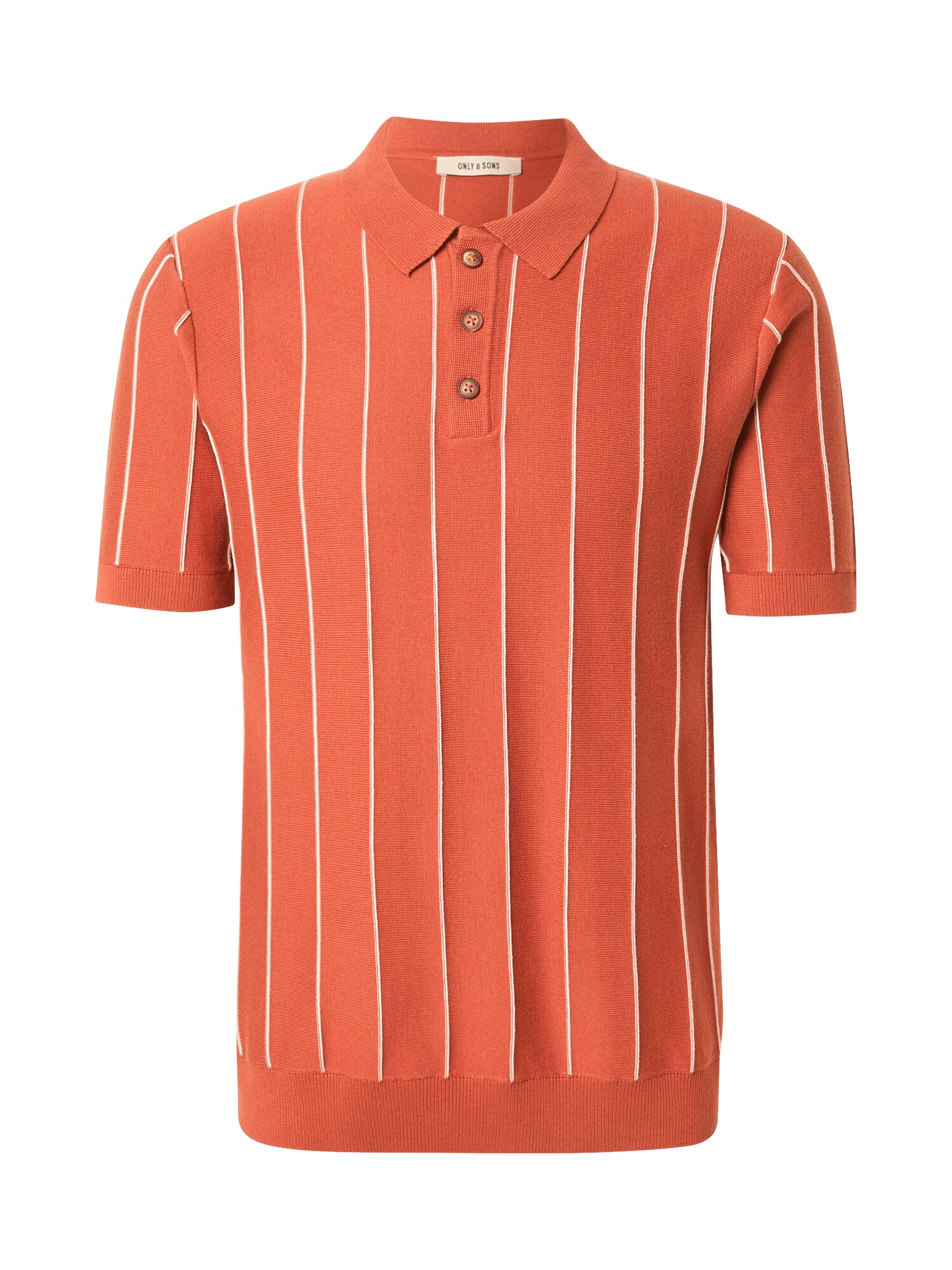 Only & Sons Pulover 'ONSSAIM'  portocaliu homar / alb