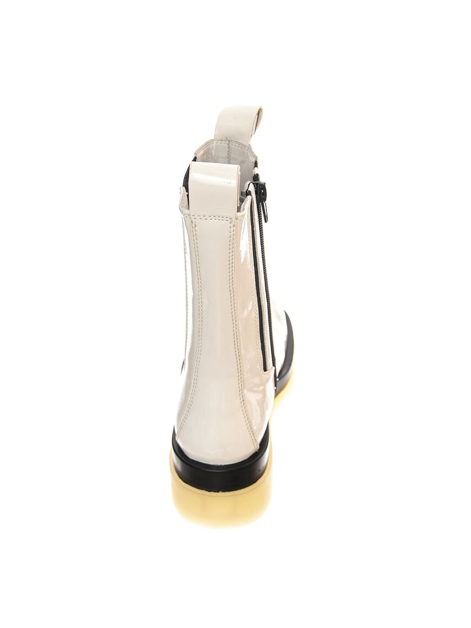 Jeffrey Campbell Laarzen 'Tanked-Cb' wit