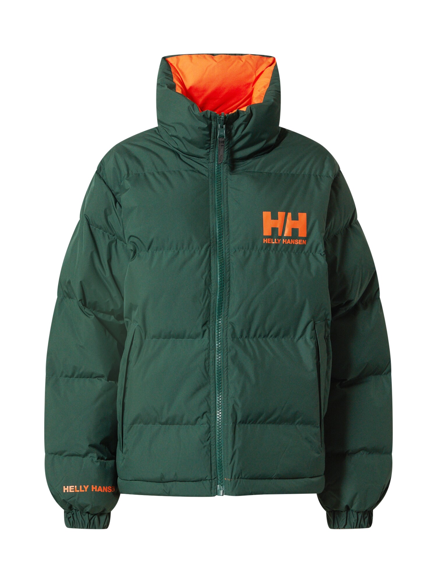 HELLY HANSEN Žieminė striukė 'Urban'  oranžinė / žalia