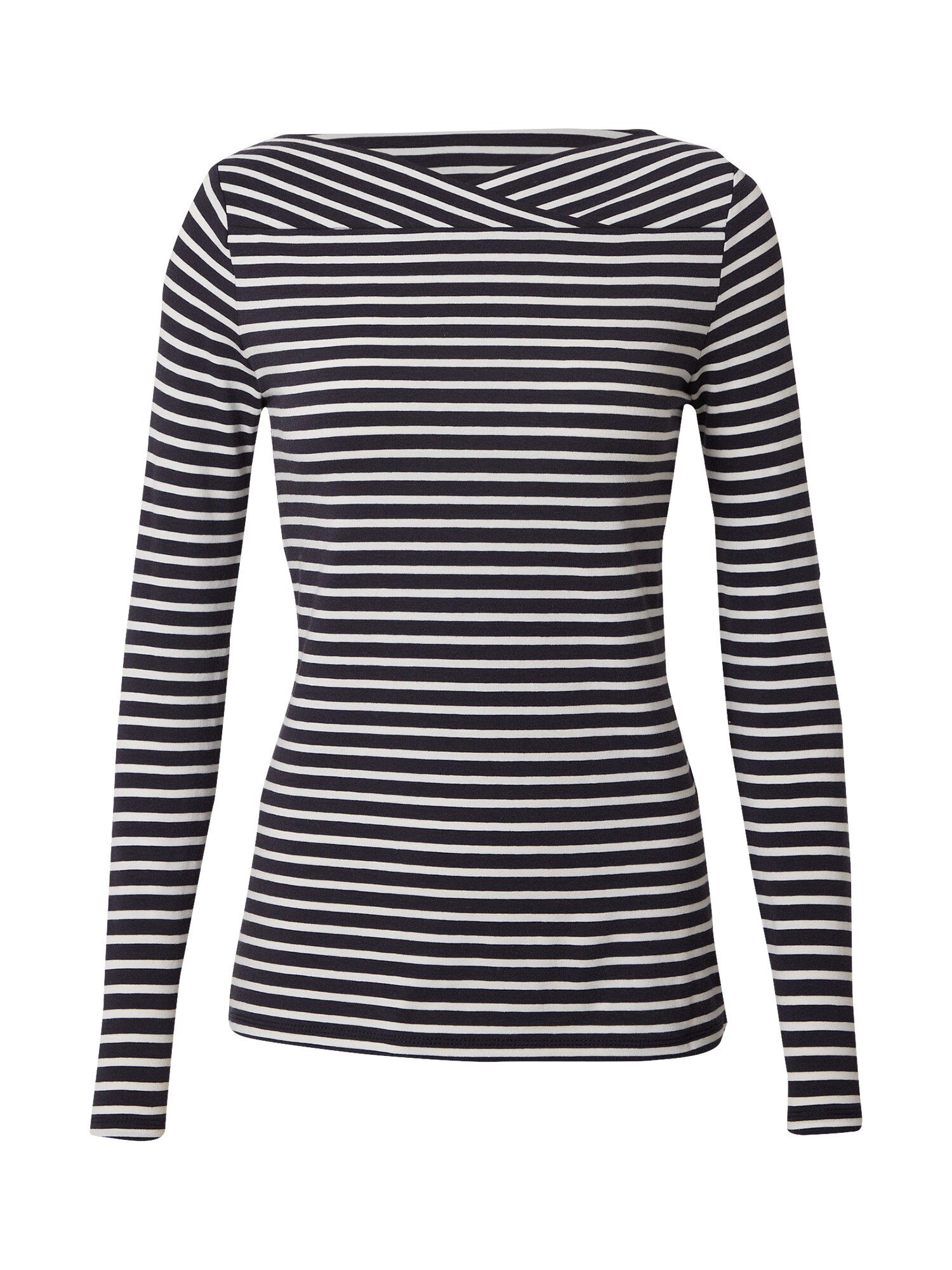 Esprit Collection Marškinėliai  tamsiai mėlyna / balta