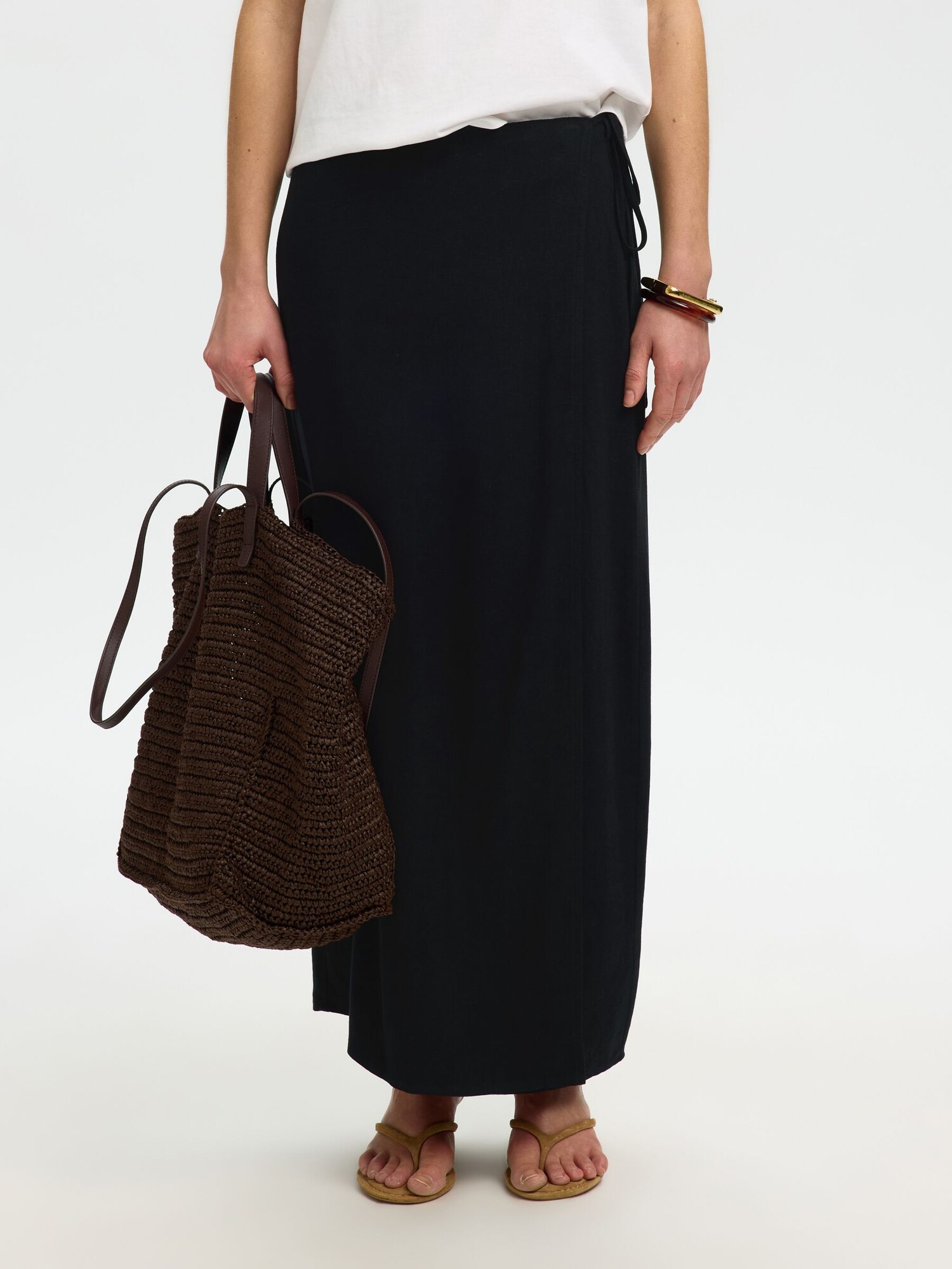 SELECTED Falda  negro