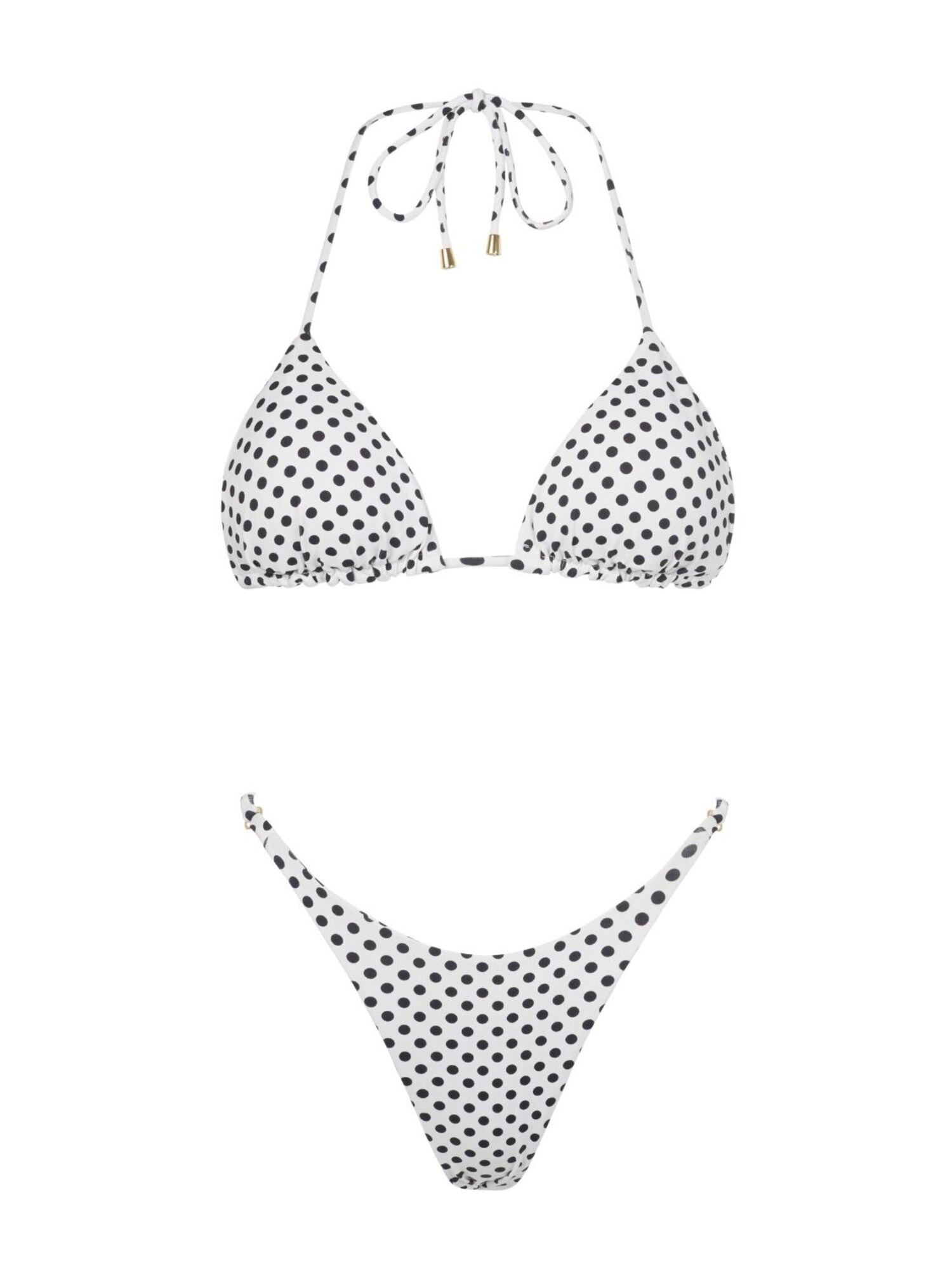 Acuarela Brand Bikini 'Polka Dots'  blanco