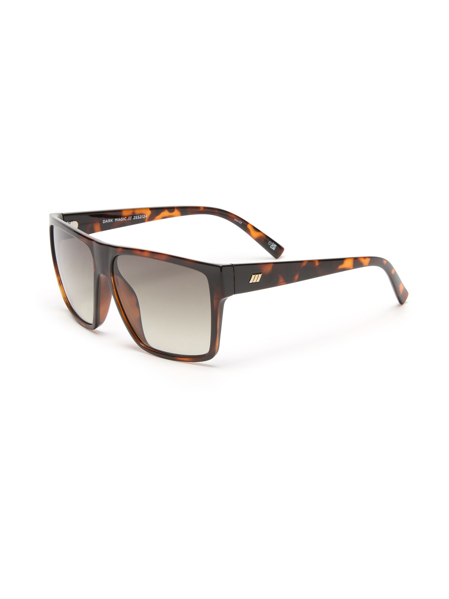 LE SPECS Ochelari de soare DARK MAGIC  maro ruginiu / negru