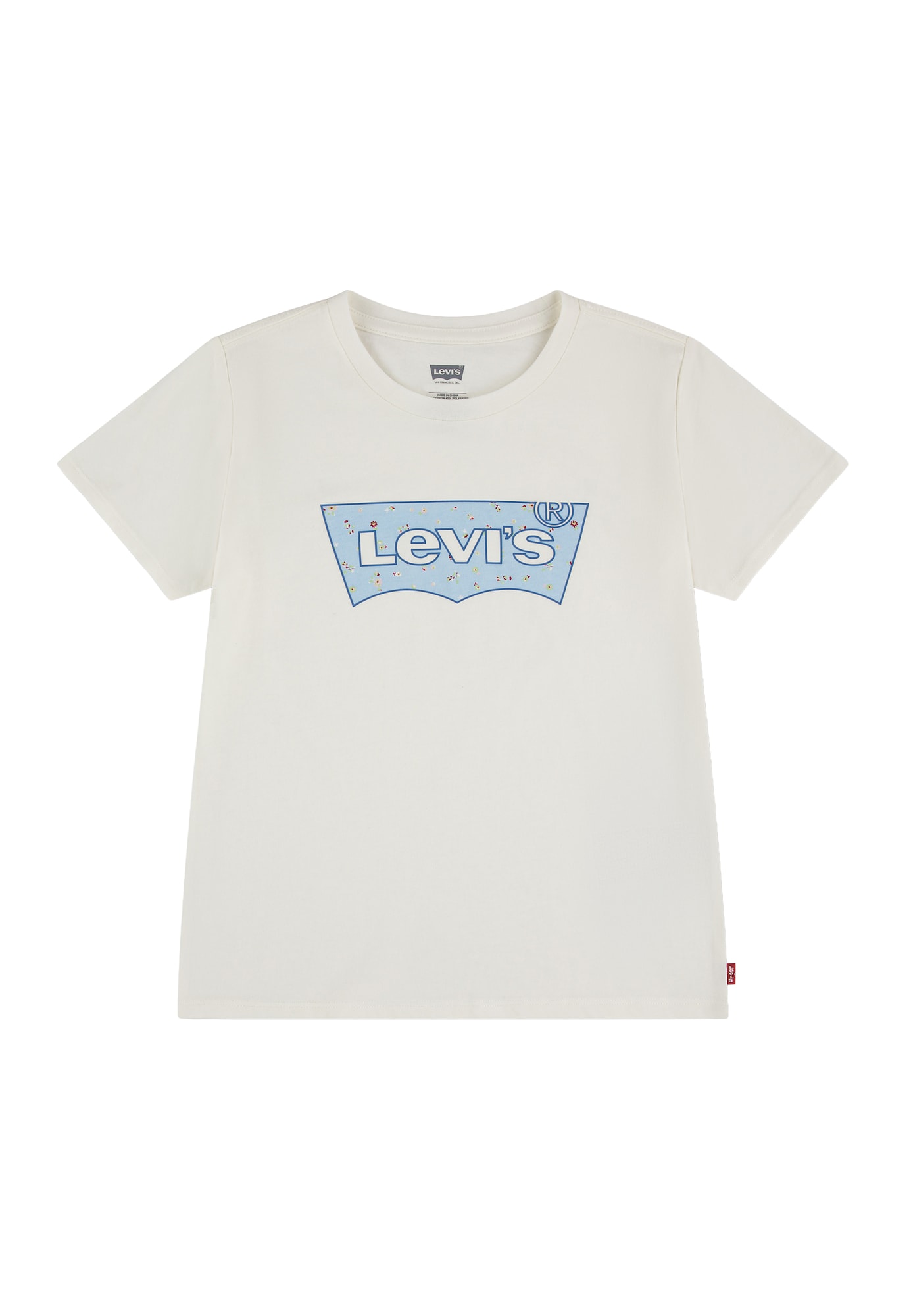 Levis Kids Tricou SEASONAL albastru deschis / verde pastel / roșu vin / alb
