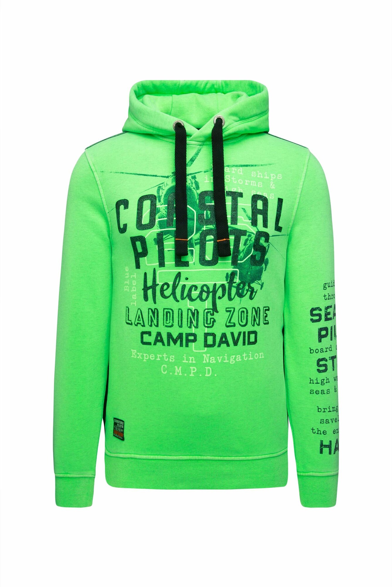 CAMP DAVID Megztinis be užsegimo  žalia