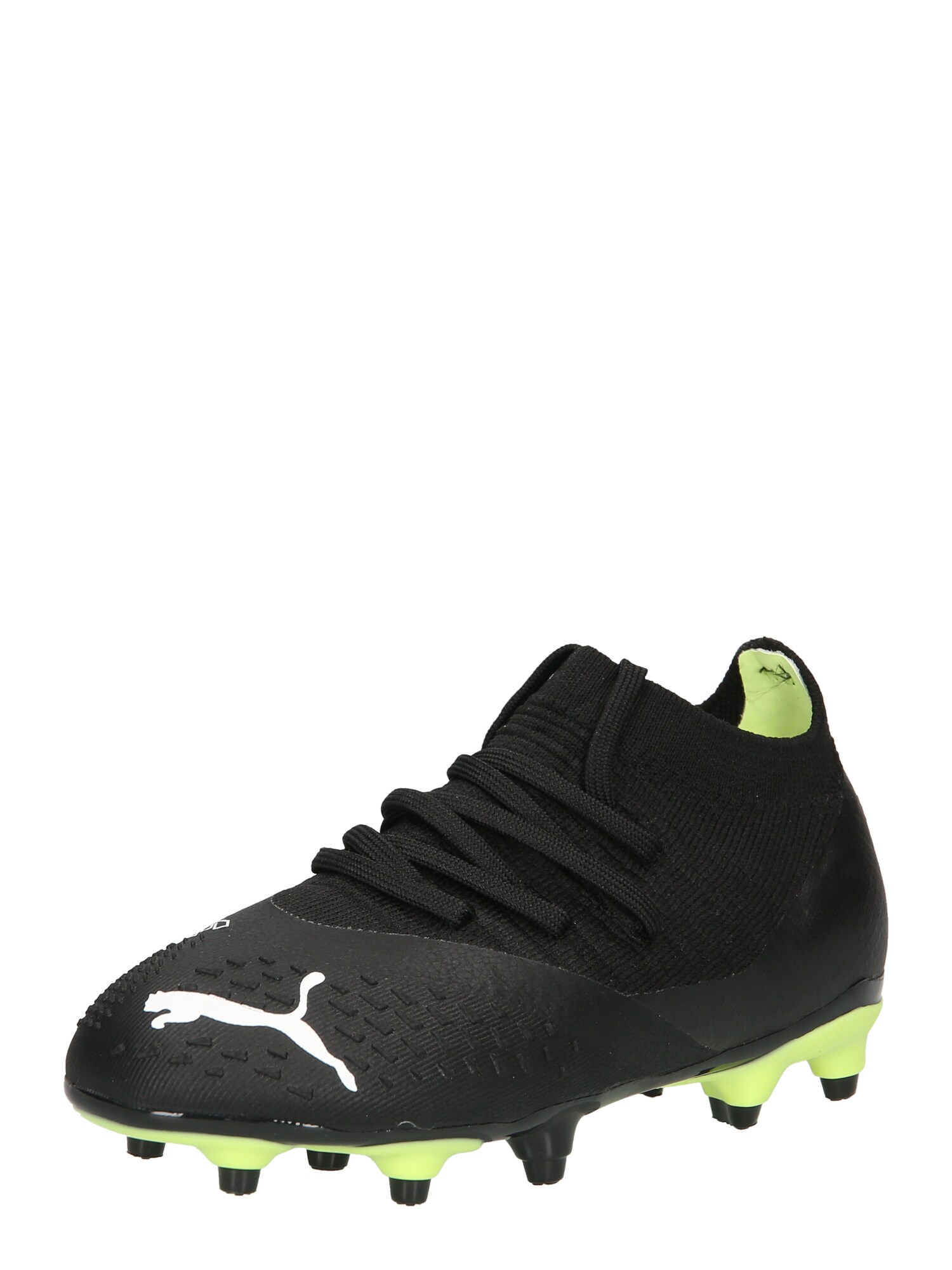 PUMA Sportiniai batai 'FUTURE Z 3.3' juoda / balta / žalia