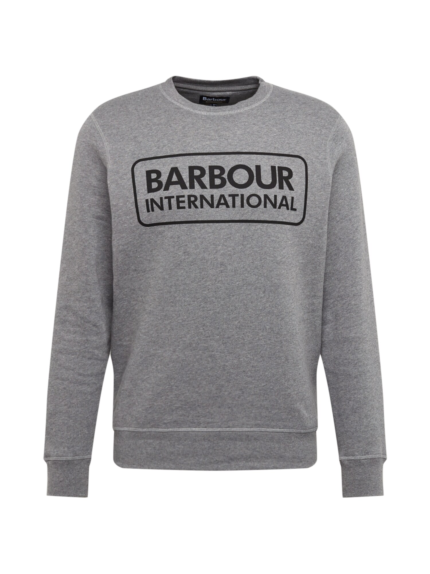 Barbour International Megztinis be užsegimo  margai pilka / juoda