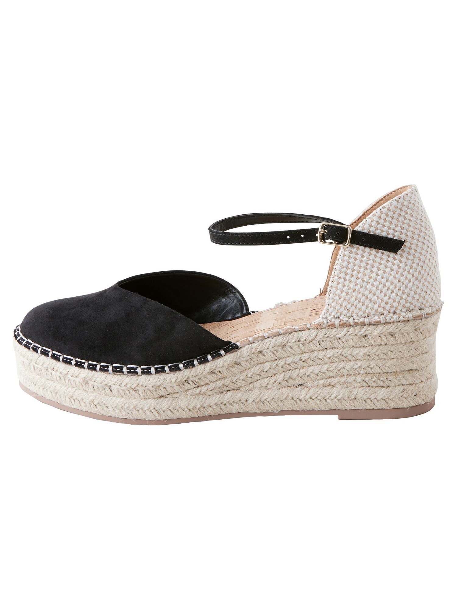 Next Espadrilles  világosszürke / fekete akciós termékkép 1