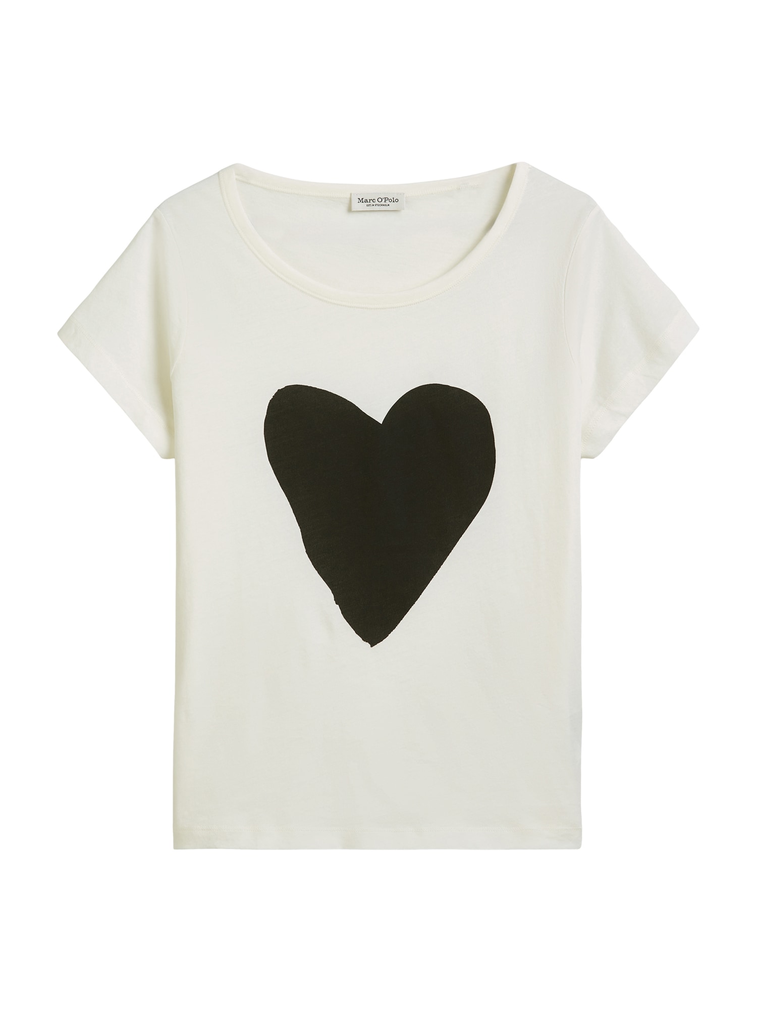 Marc OPolo Tricou  negru / alb