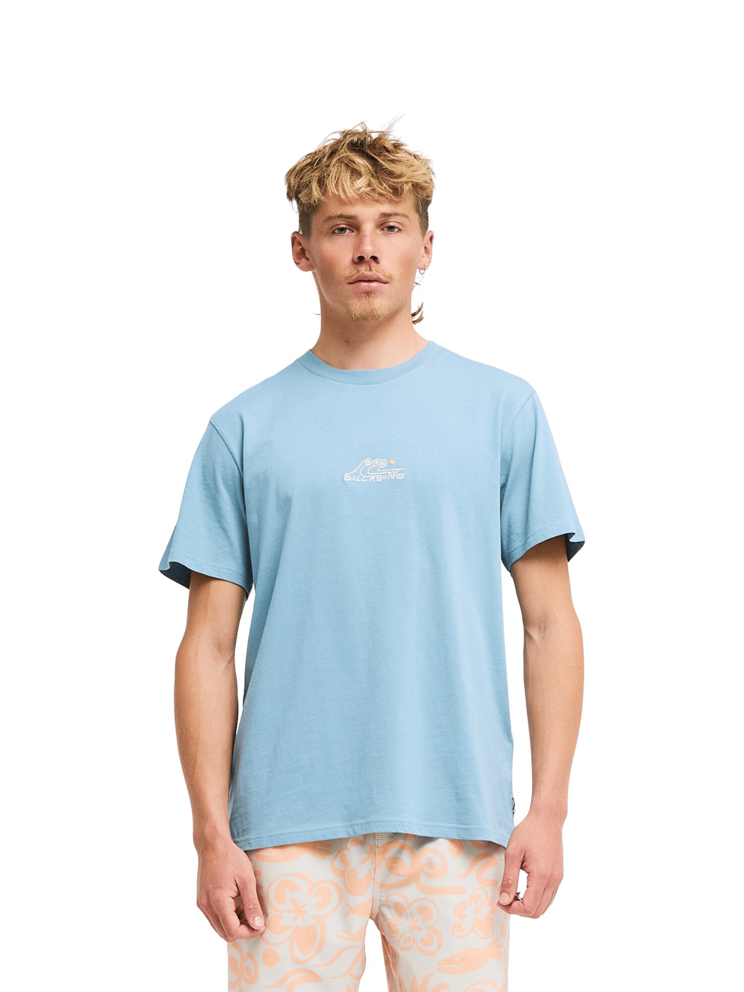 BILLABONG Camiseta 'Ty Williams Droppin' azul claro / naranja claro / blanco – imagen 2