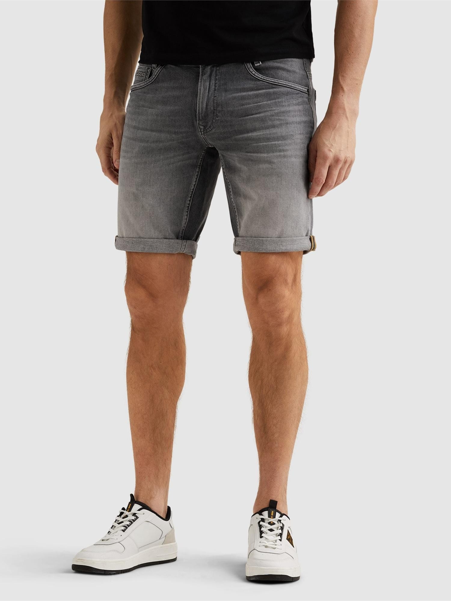 Pme Legend Jeans 'Pme Legend Nightflight Regular Fit Shorts' Grijs
