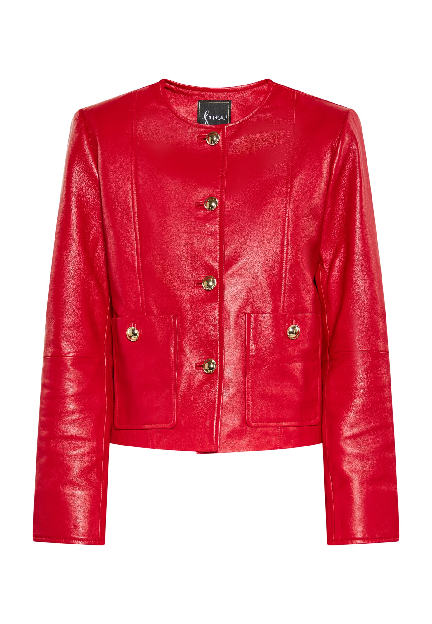 faina Geacă de primăvară-toamnă  roșu