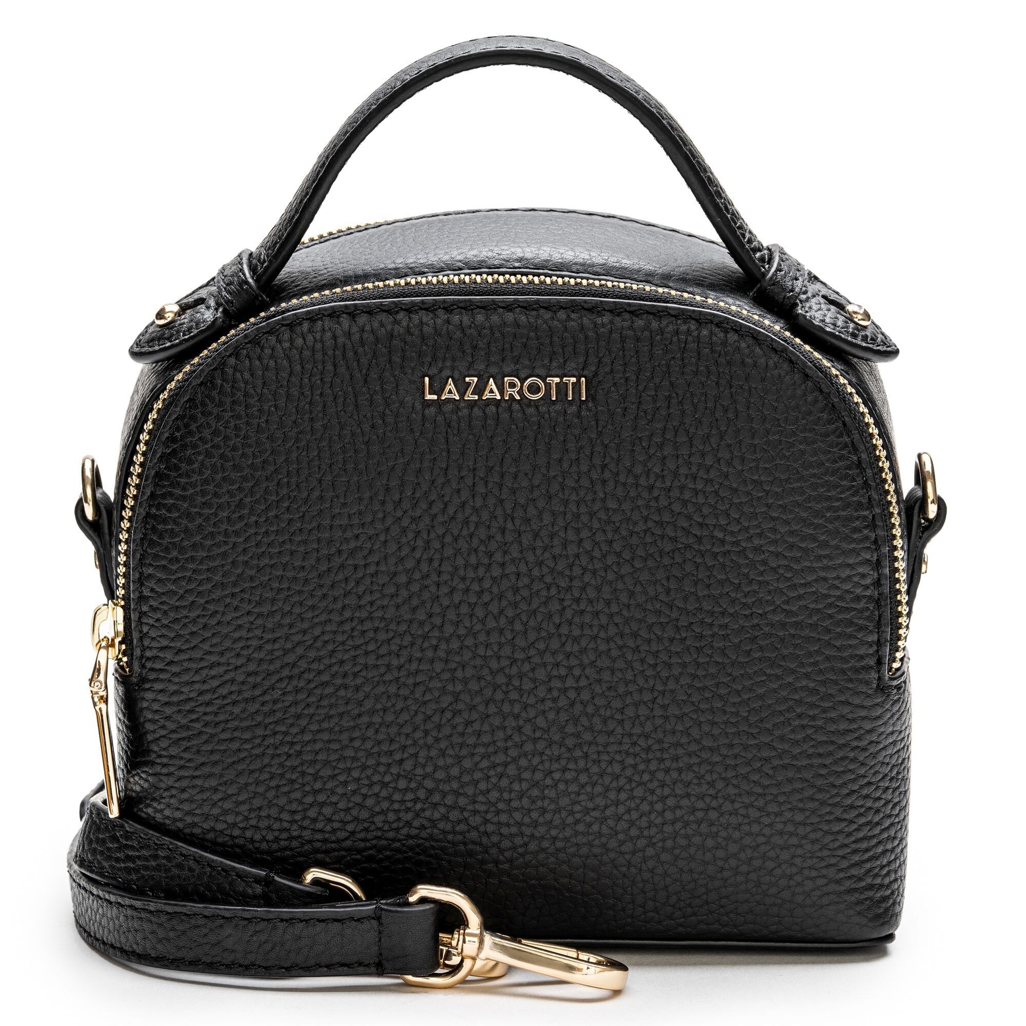Lazarotti Handtas 'Bologna' Zwart