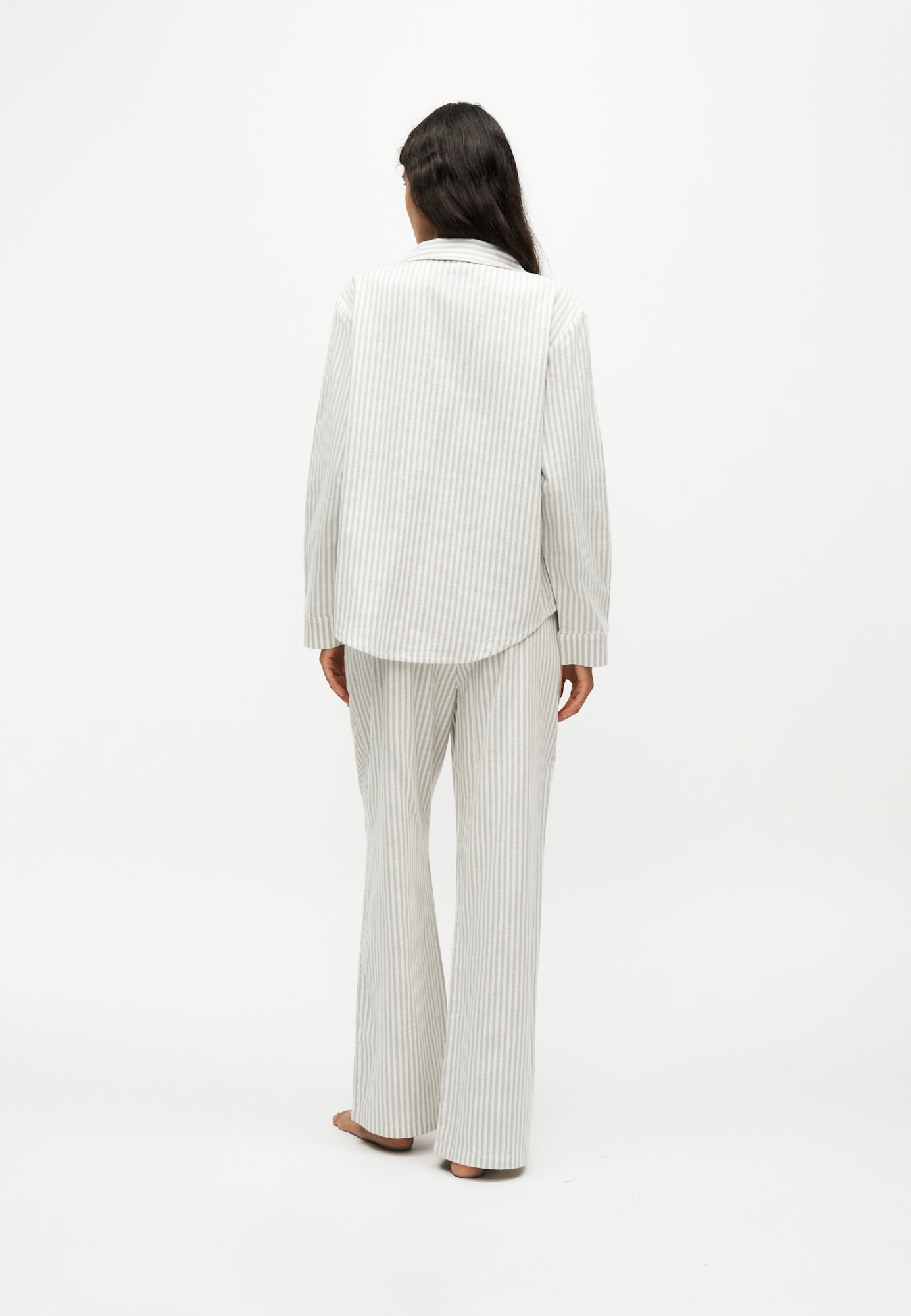 Tommy Hilfiger Underwear Pijama gris / offwhite – imagen 3