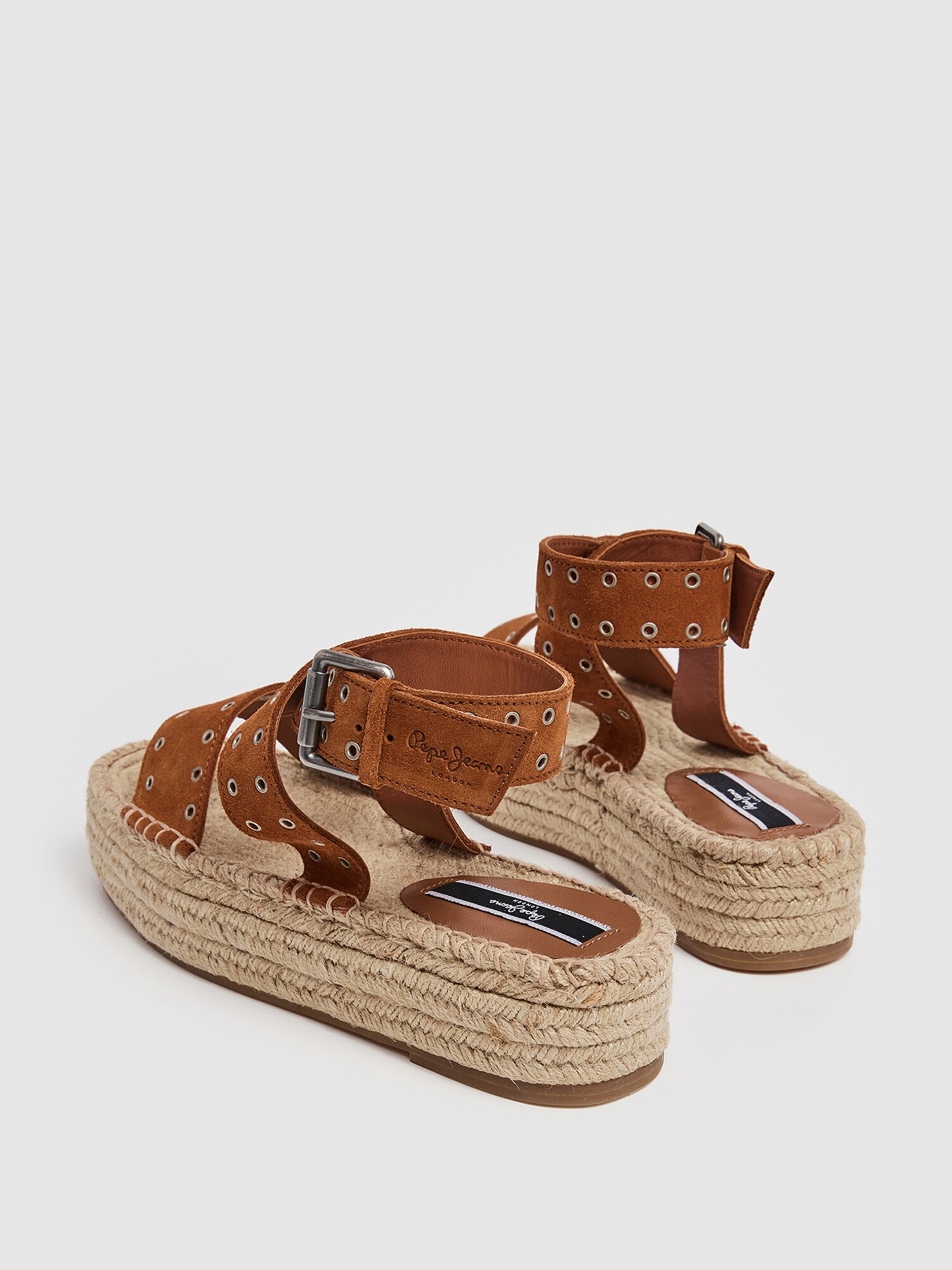 Pepe Jeans Sandalias con hebilla ' TRACY ANTIQUE '  marrón – imagen 4