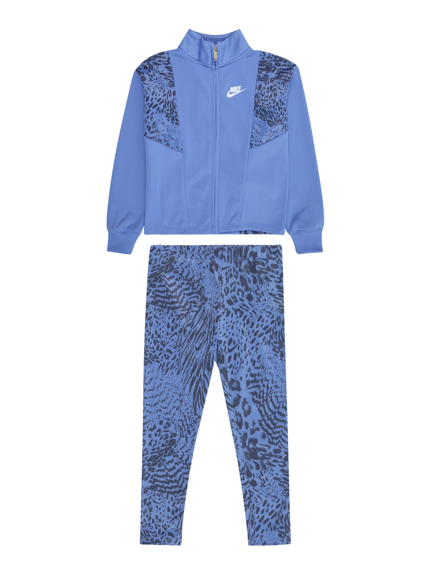 Nike Sportswear Jogging ruhák 'HOME SWOOSH HOME'  királykék / fekete / fehér akciós termékkép 1