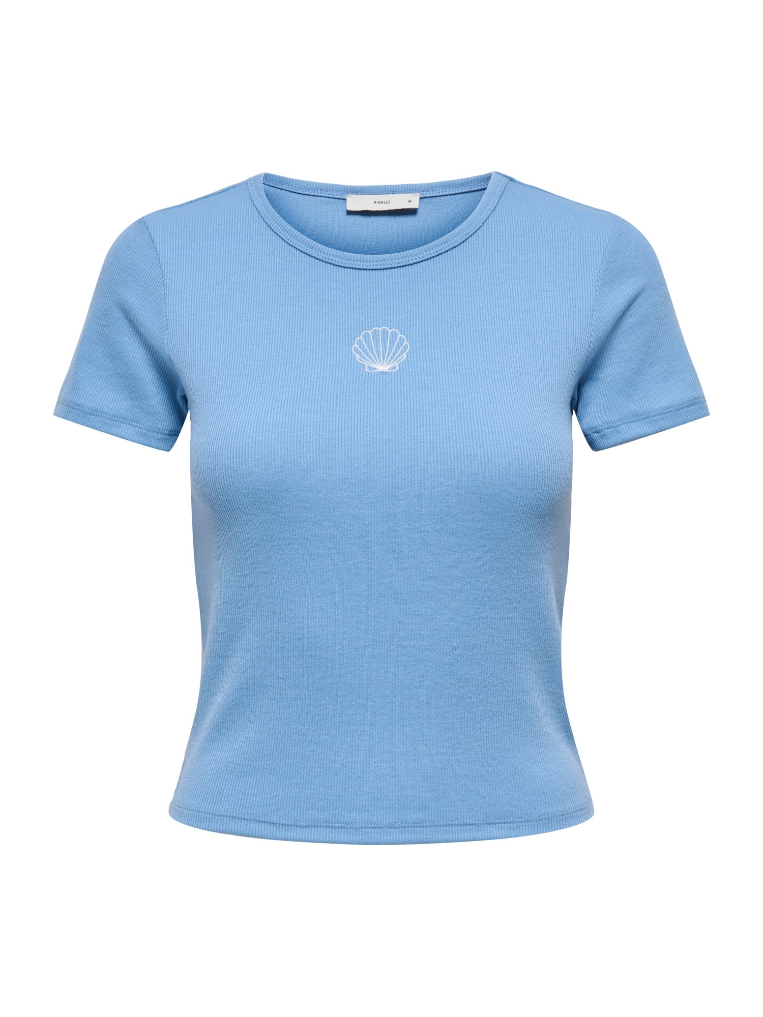ONLY Tricou ONLELVA JUNE  albastru deschis / alb