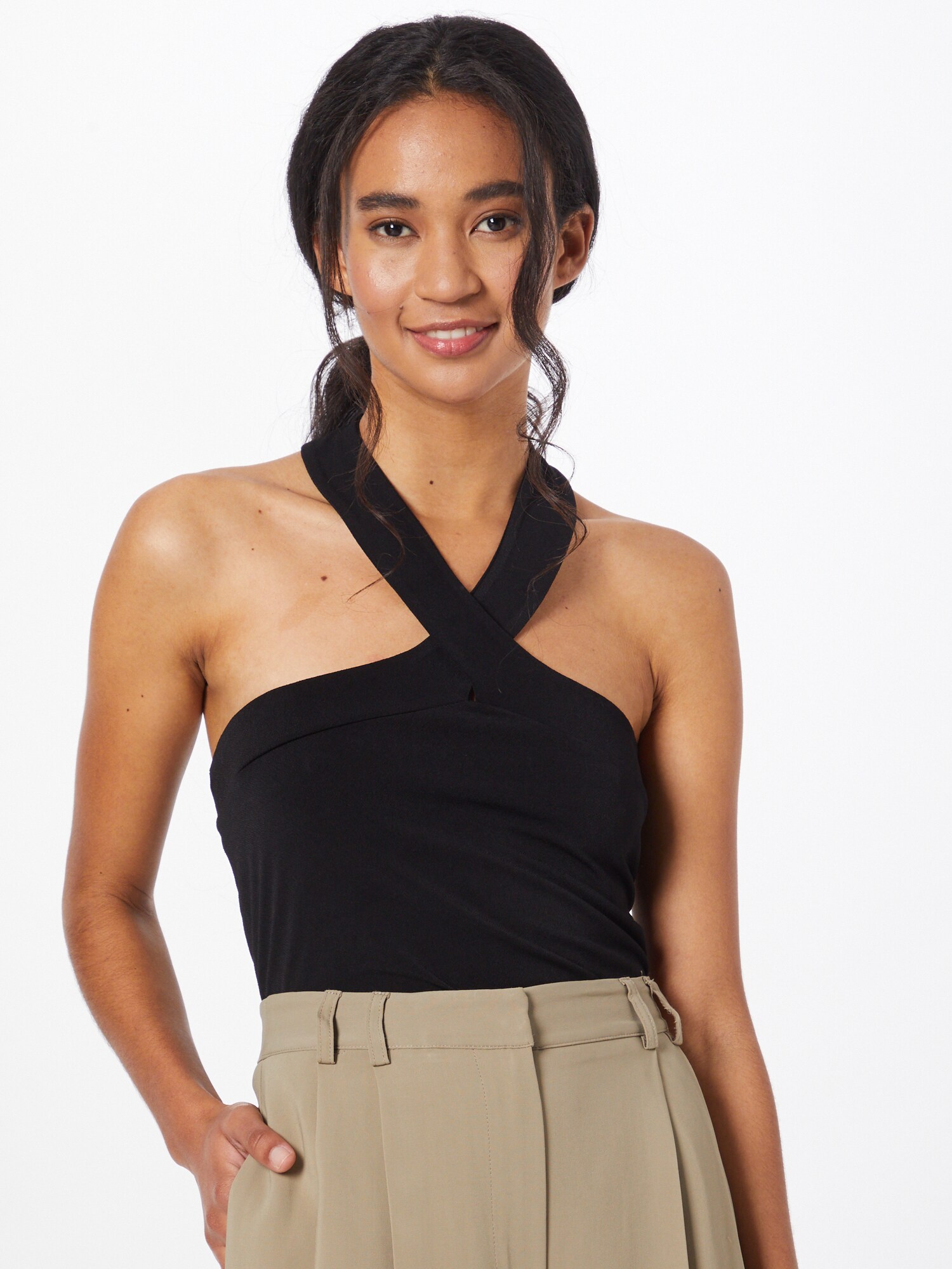 VERO MODA Top 'Alaska'  fekete termék 2. képe