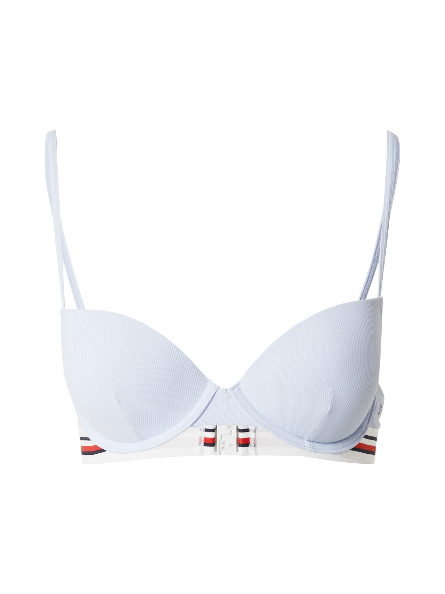Tommy Hilfiger Underwear Sutien costum de baie  bleumarin / albastru pastel / roșu / alb