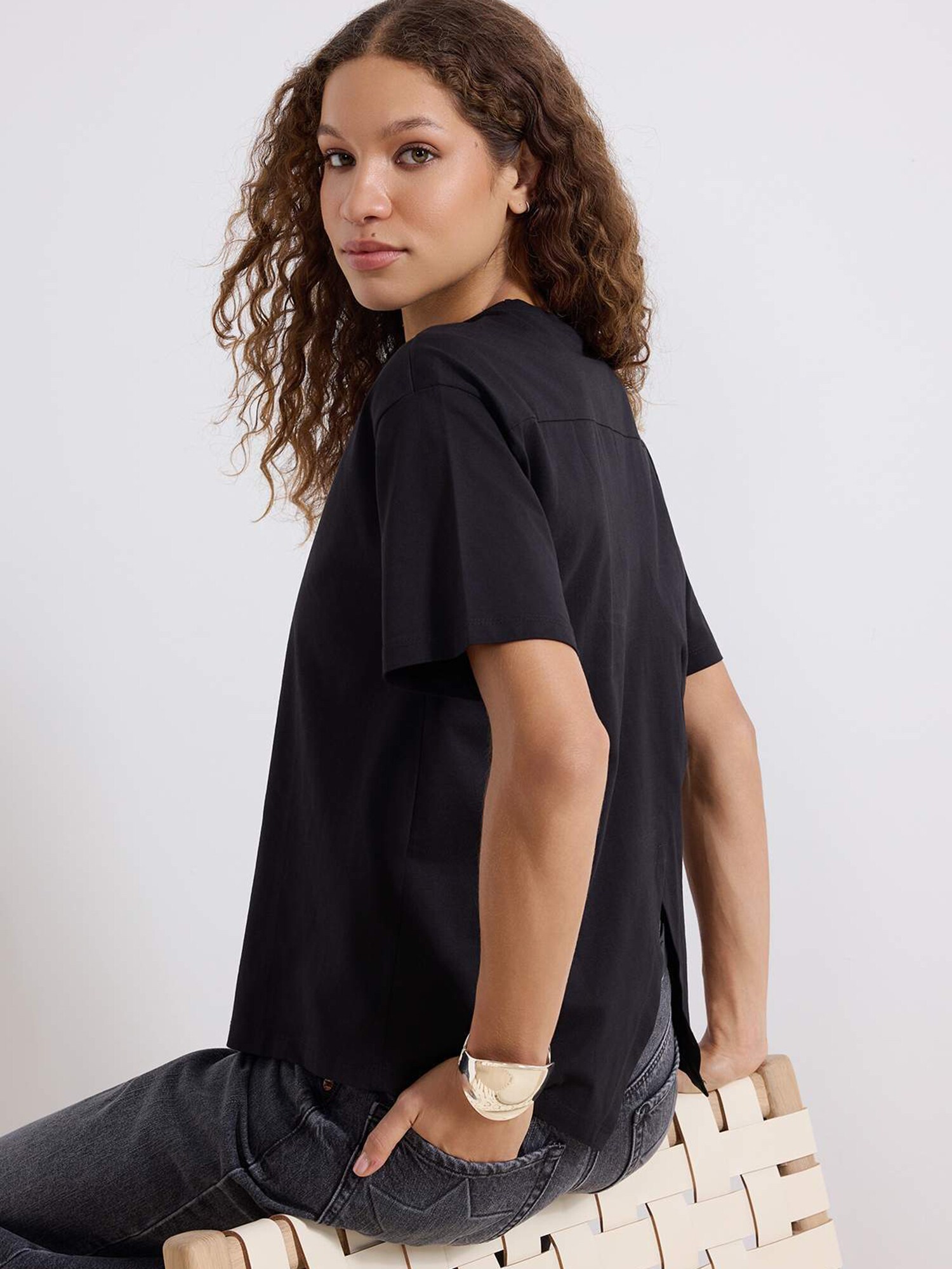 Trendyol Tricou  negru