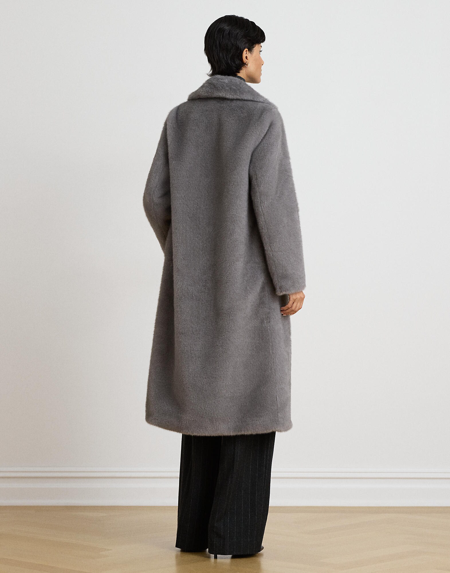 Lauren Ralph Lauren Abrigo de entretiempo gris oscuro – imagen 3
