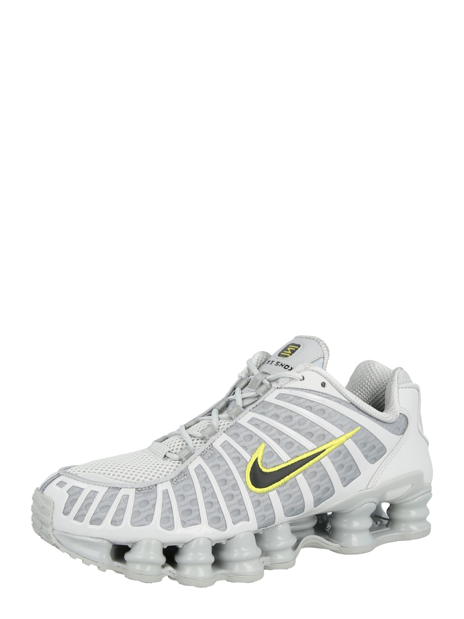 Nike Sportswear Sneaker low Shox TL galben / gri / negru / alb