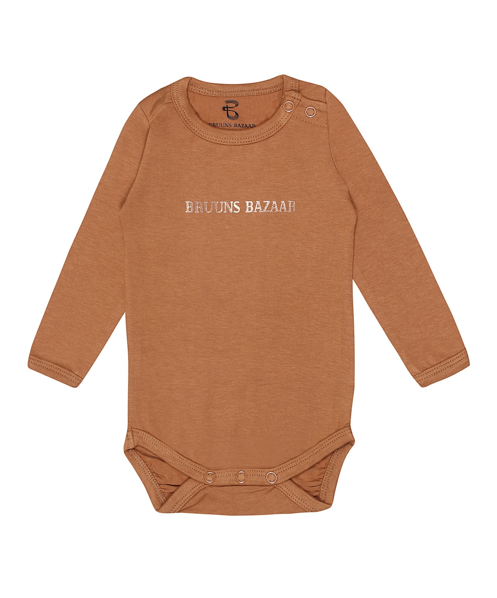 Bruuns Bazaar Kids Бебешки гащеризони/боди  кафяво