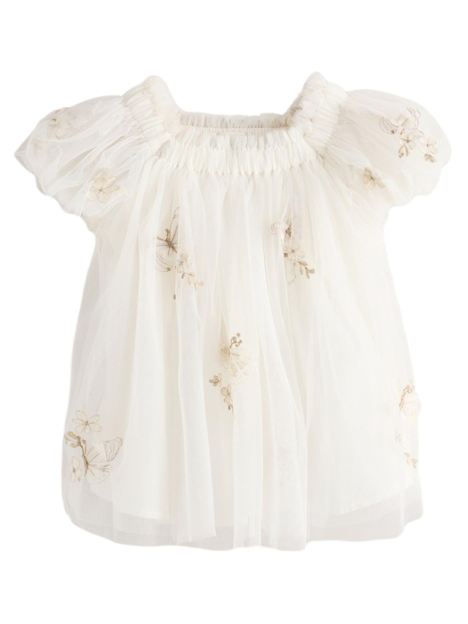 Next Rochie  bej / alb