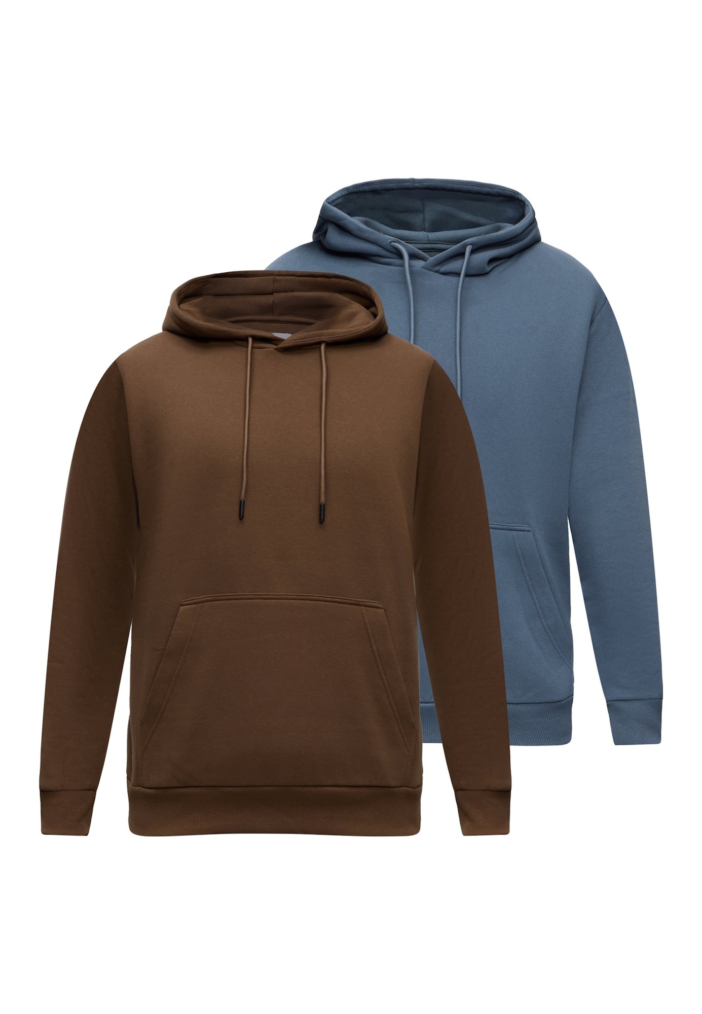JACK & JONES Bluză de molton JJEBRADLEY safir / maro