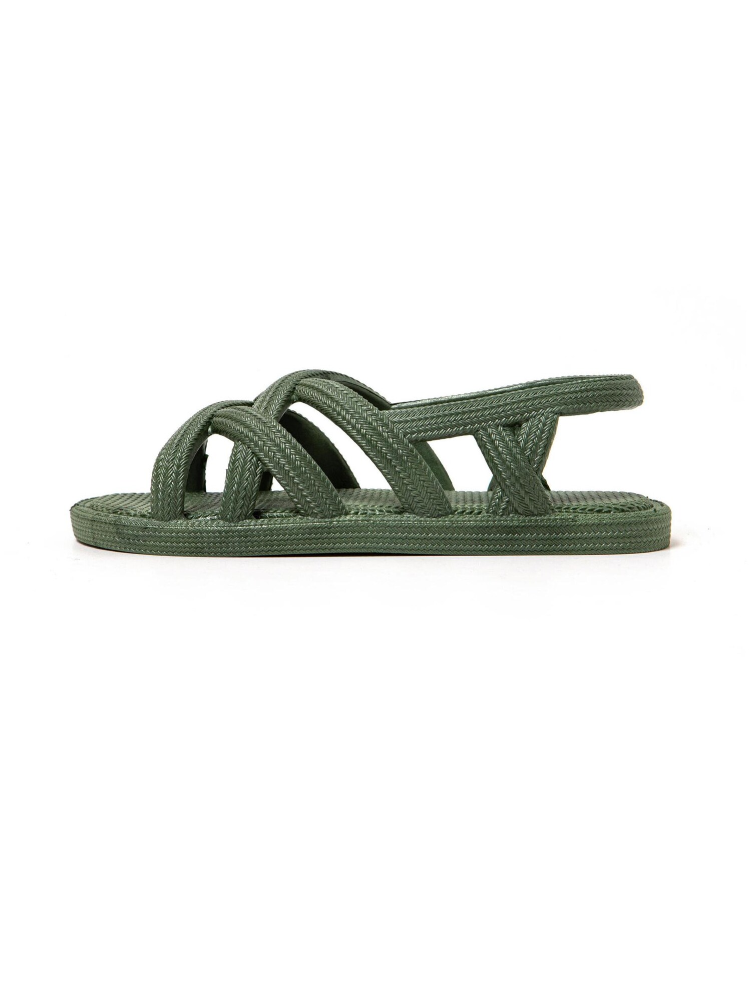 Brasileras Sandalias 'Ankara'  verde oscuro
