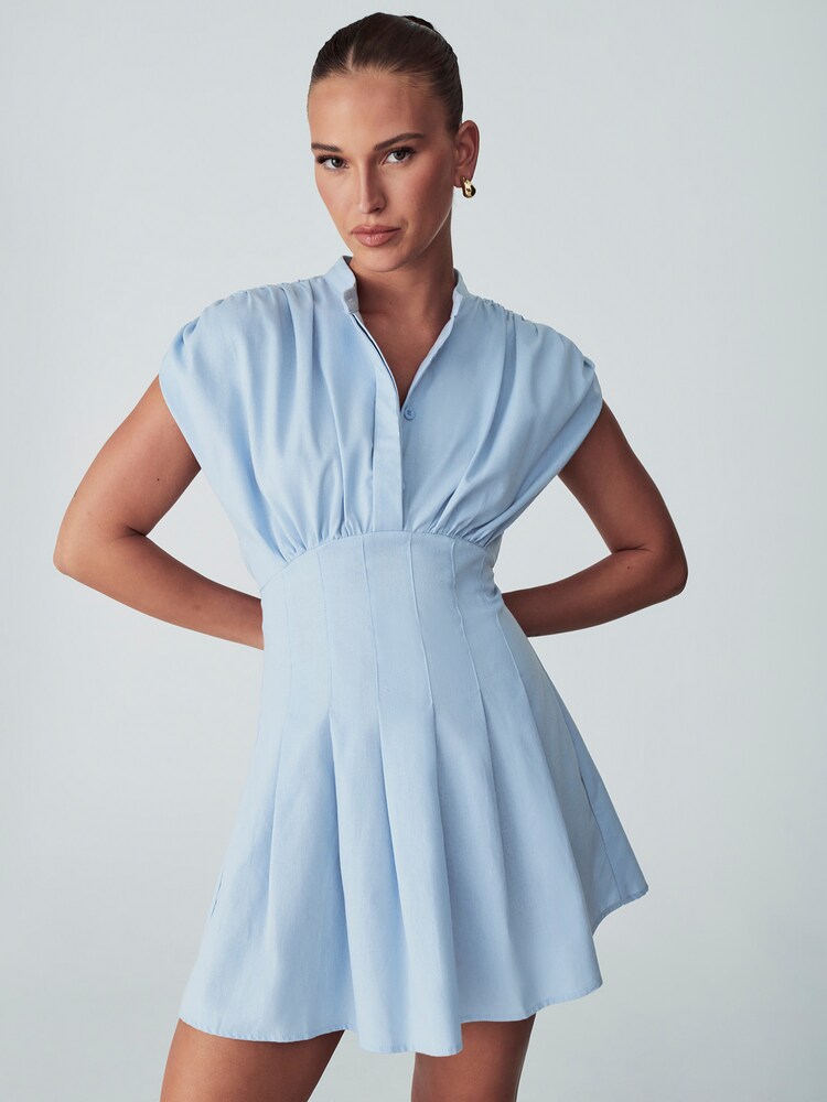 Willa Kleid 'HARI' Damen Größe 44 hellblau Winterkleid