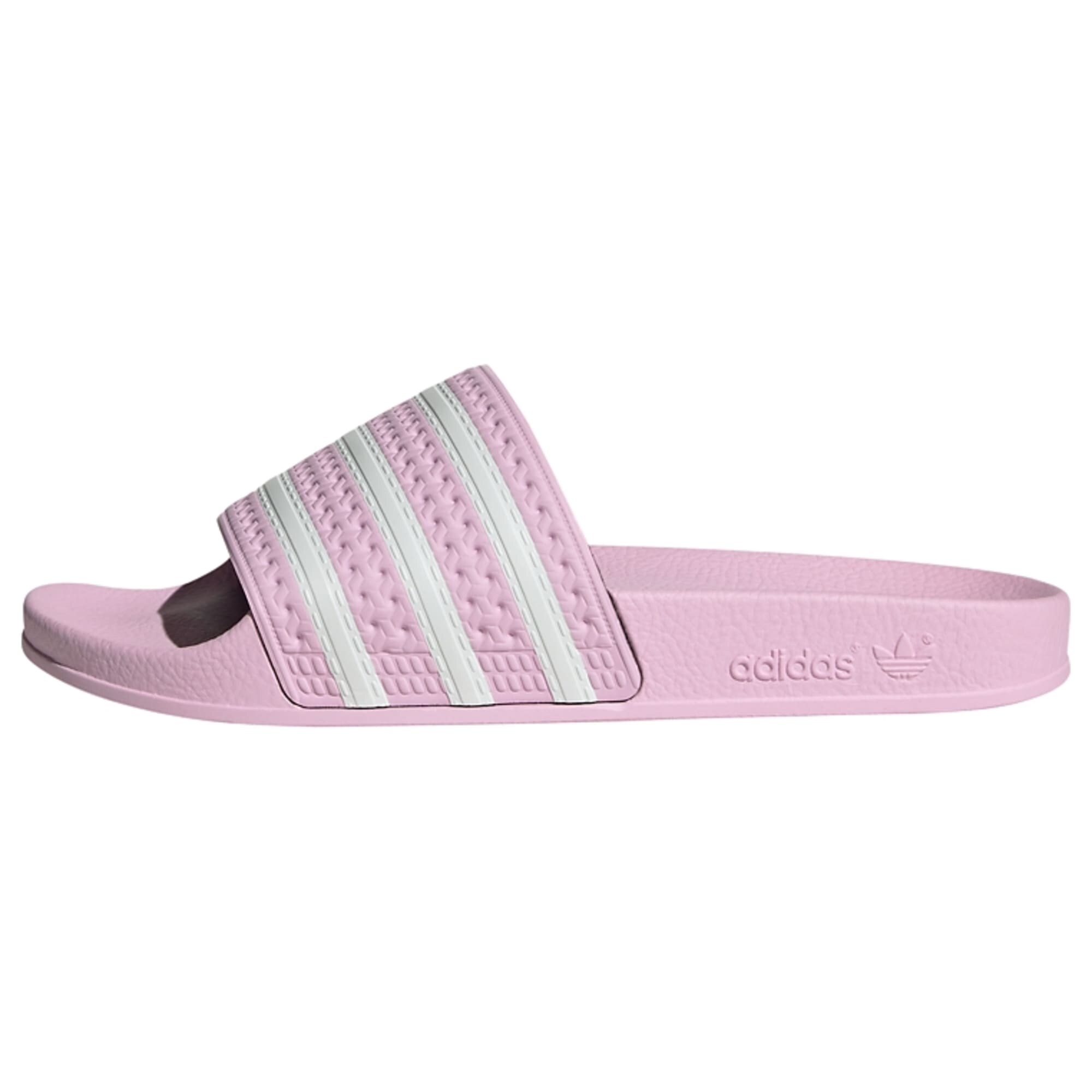 ADIDAS ORIGINALS Šlepetės 'Adilette' rožių spalva / balta