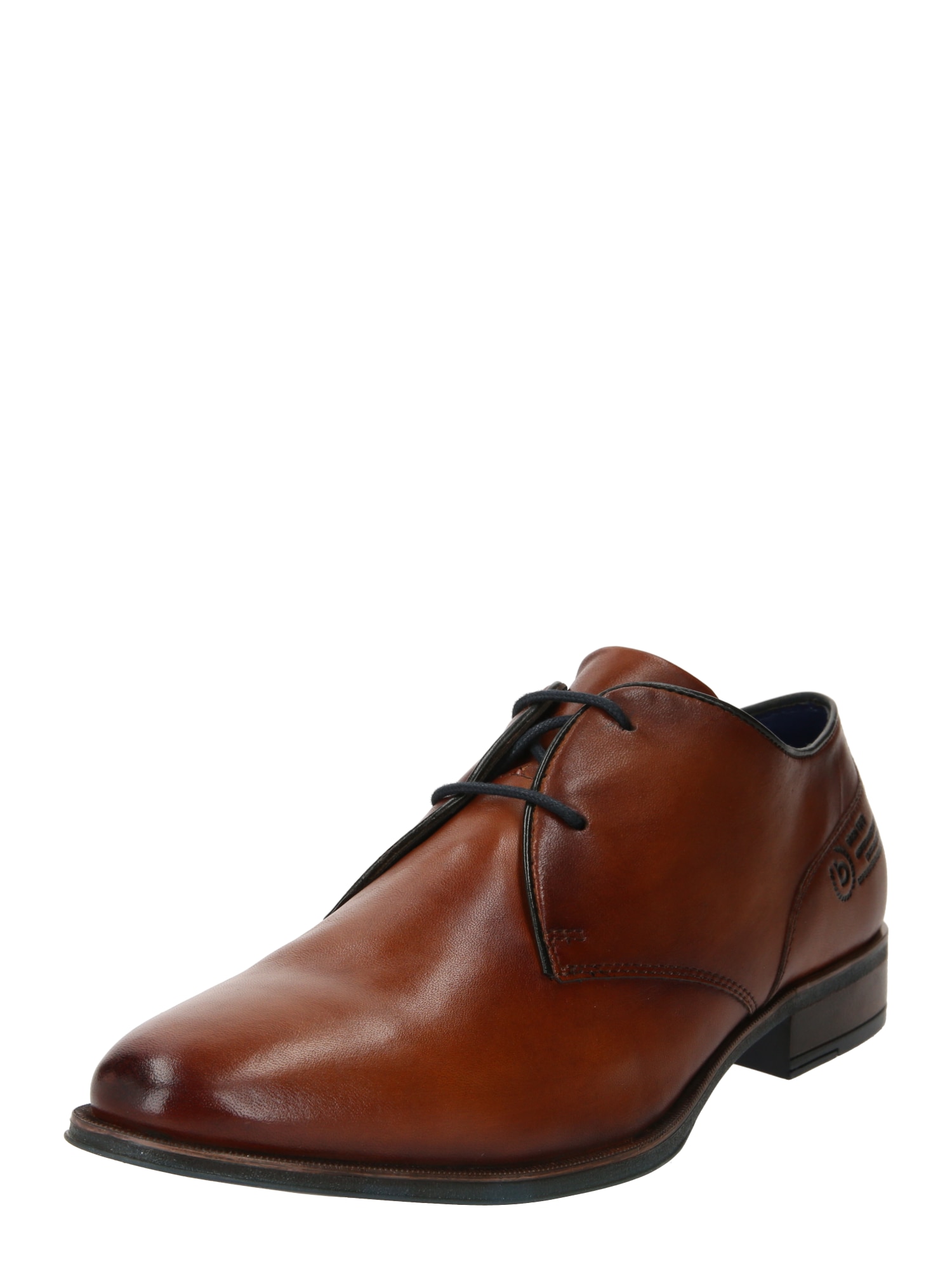 bugatti Pantofi cu șireturi 'Zavinio'  maro coniac / negru