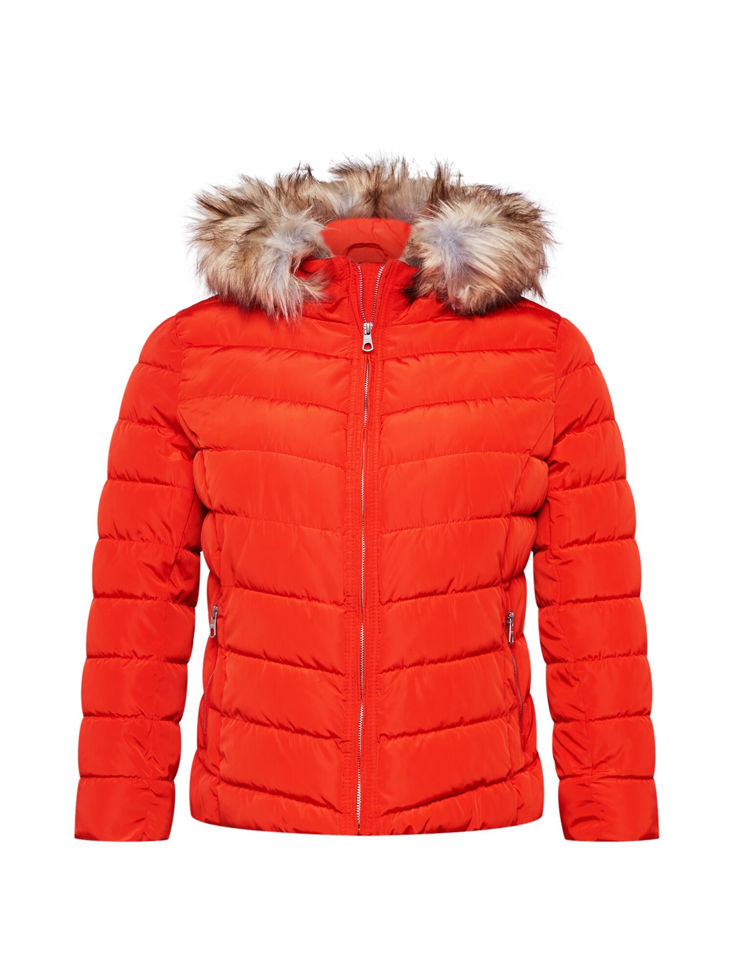 ONLY Carmakoma Zimska jakna  toplo smeđa / crvena