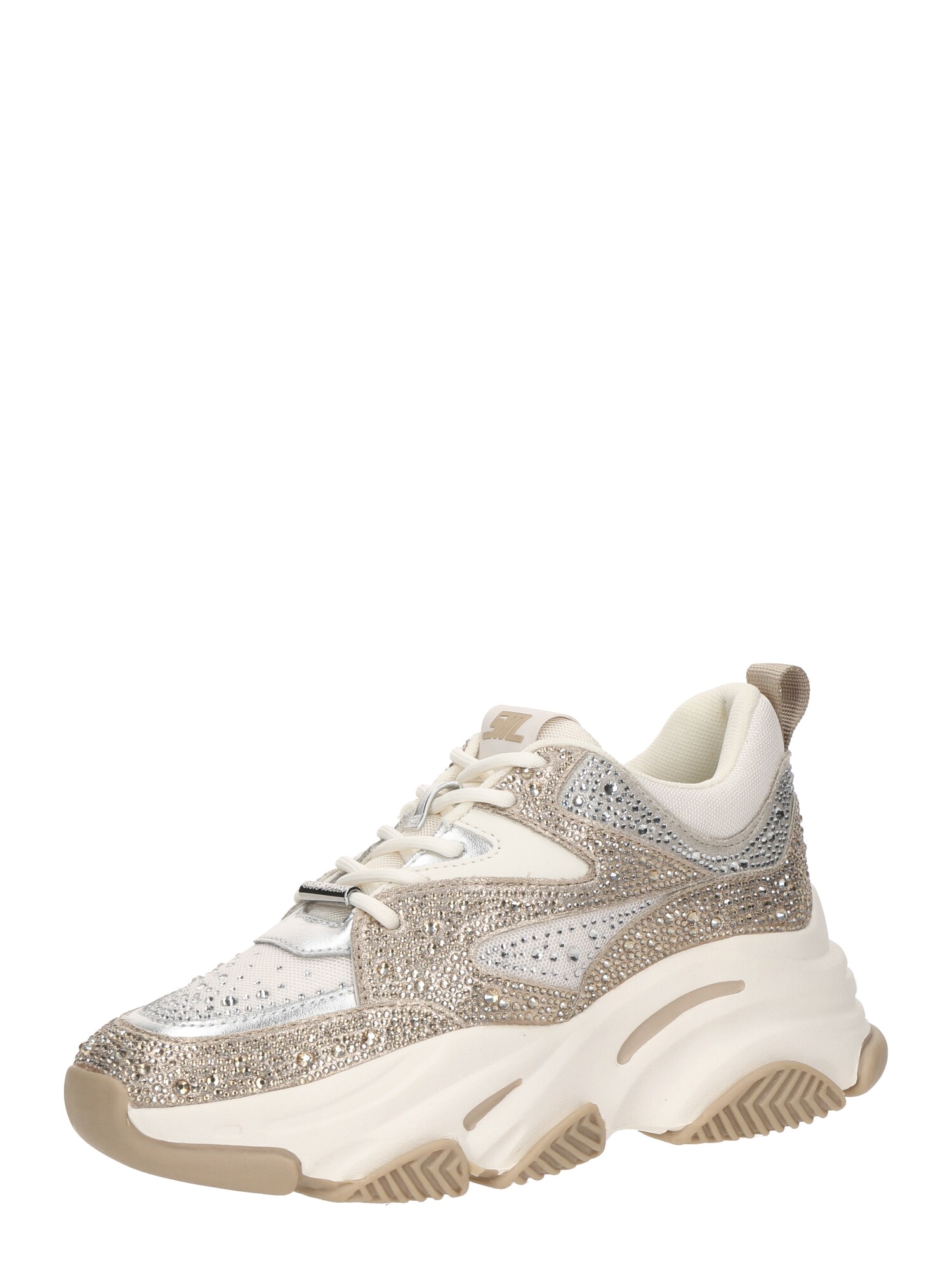 STEVE MADDEN Sneaker low Privy  auriu / argintiu / alb