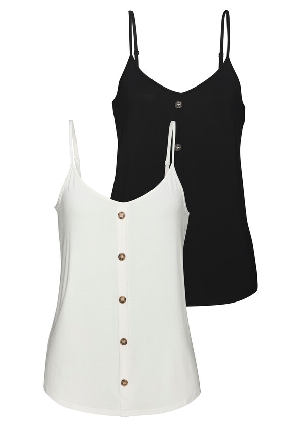 LASCANA, Top, fekete & fehér, 4 kép a 6 közül