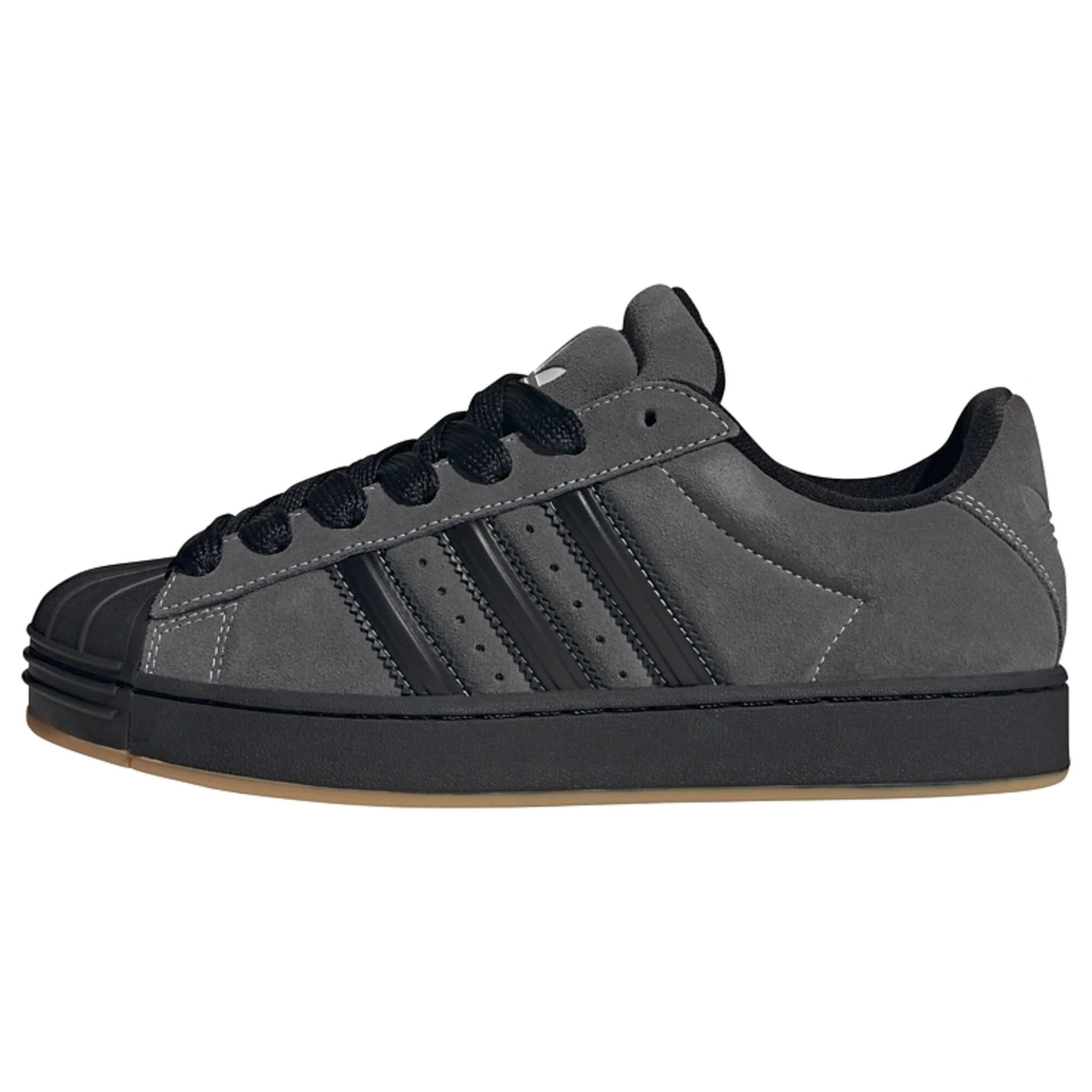 ADIDAS ORIGINALS Zapatillas deportivas bajas 'Superstar St' gris oscuro / negro