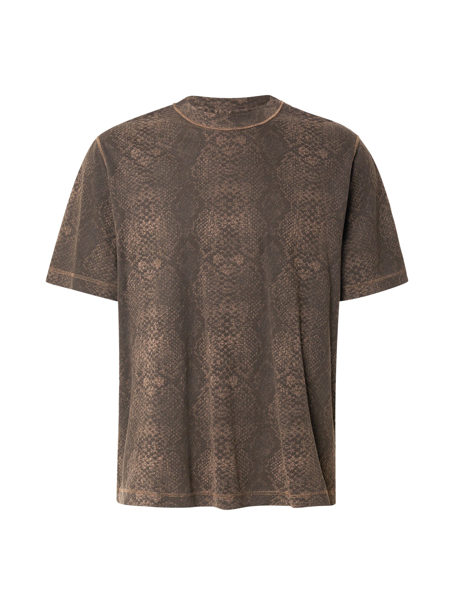 Abercrombie & Fitch Tricou  maro / maro închis