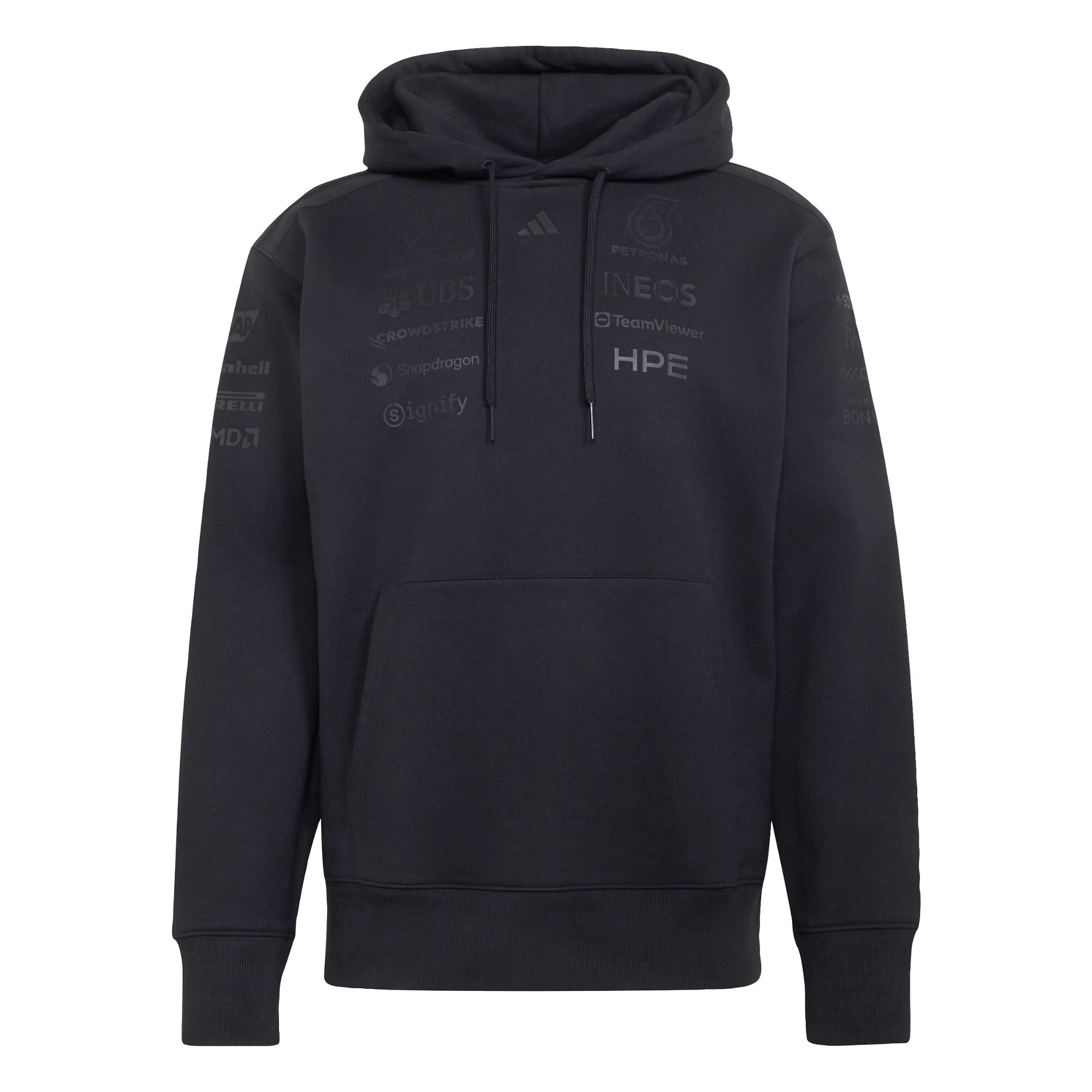 ADIDAS PERFORMANCE Camiseta deportiva 'Mercedes - AMG Petronas Formula 1 Team Night Driver' negro