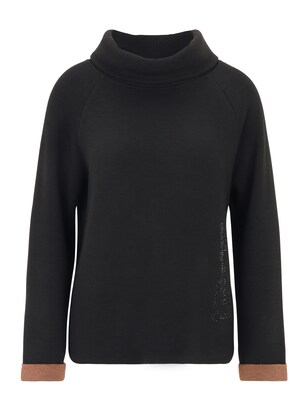 Betty Barclay Sweatshirt Bruin / Zwart