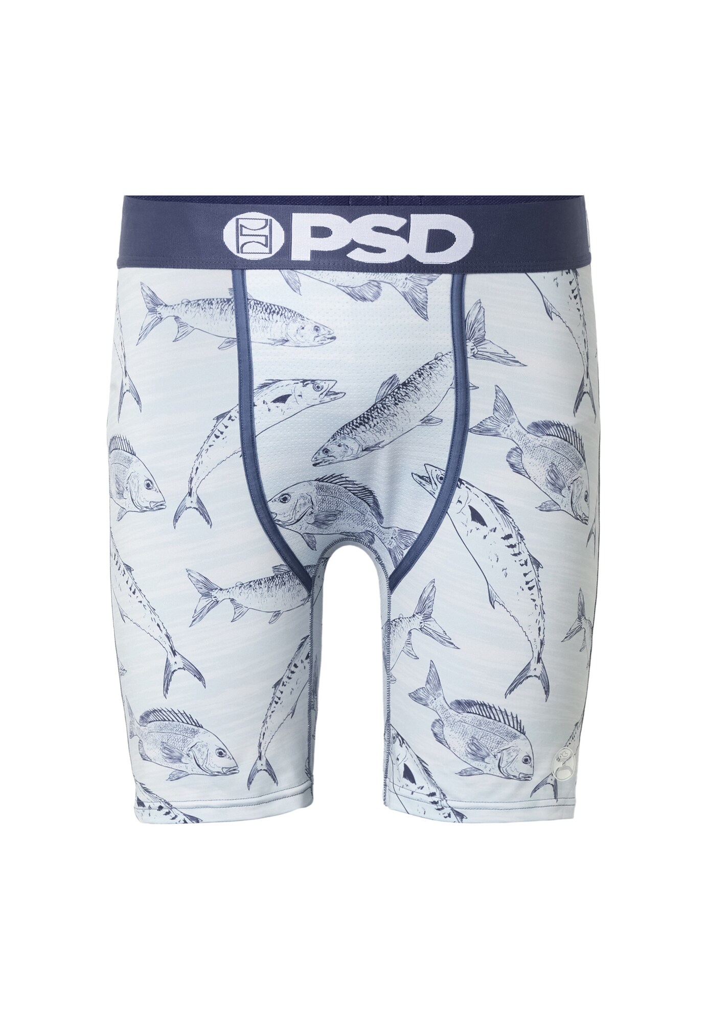 PSD Calzoncillo boxer 'Hooey Gulf' azul claro / azul oscuro / blanco