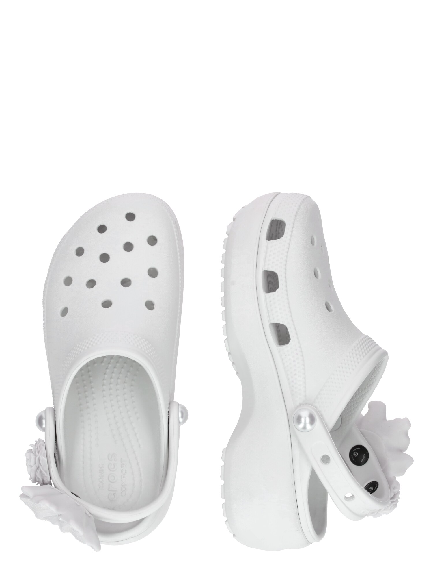 Crocs Klumpák 'Classic'  világosszürke termék 2. képe