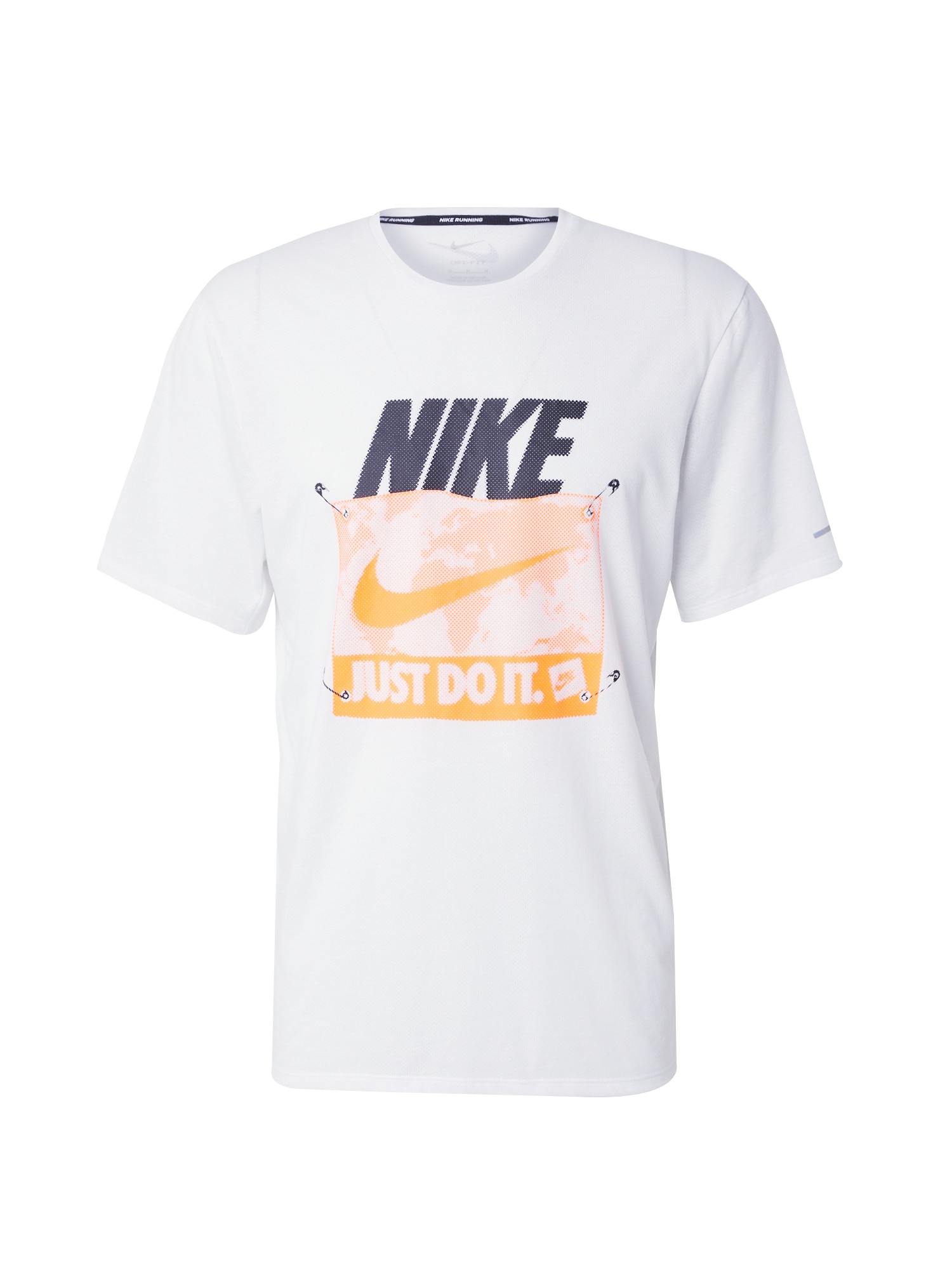 NIKE Funkcionális felső 'ENERGY'  világos narancs / fekete / fehér akciós termékkép 1