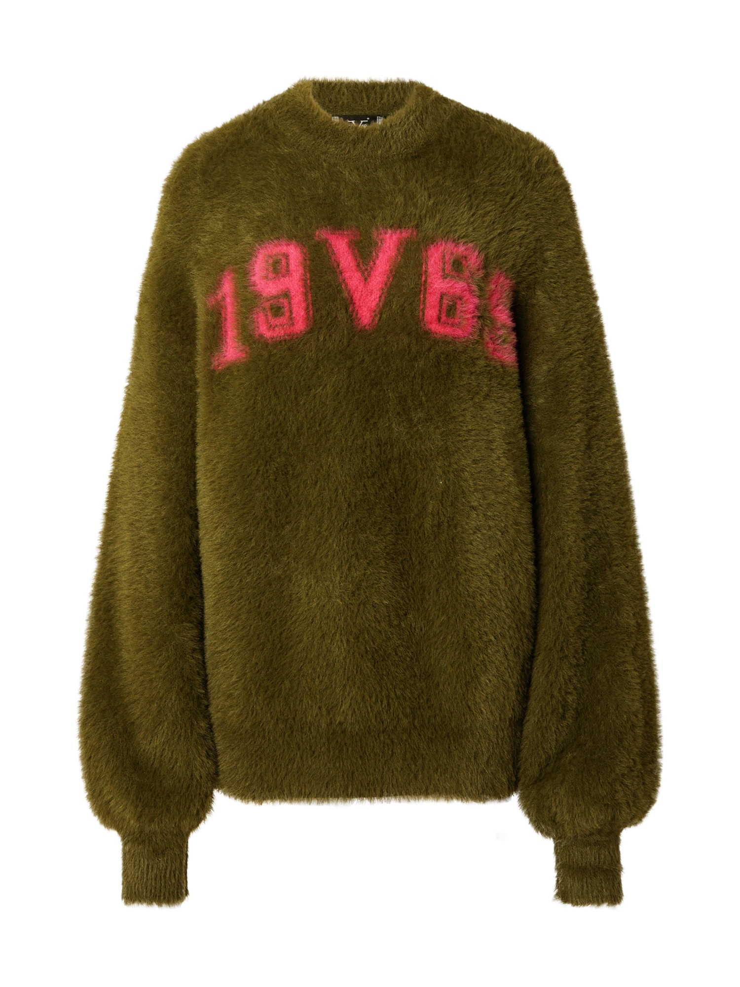 19V69 ITALIA Pulover Stella  oliv / roz