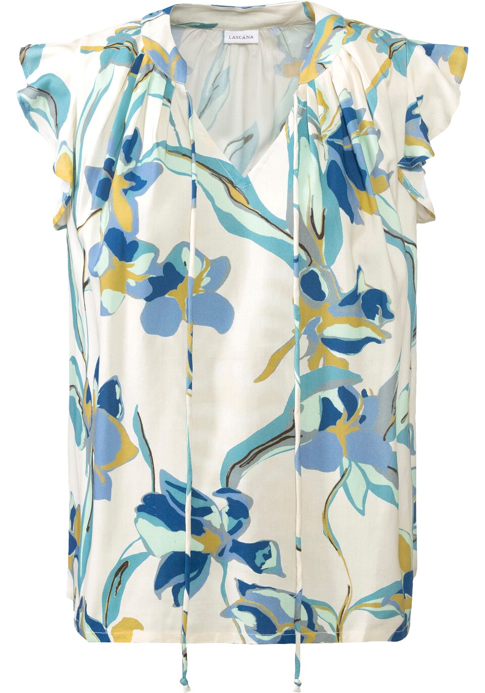 Blus blandade färger