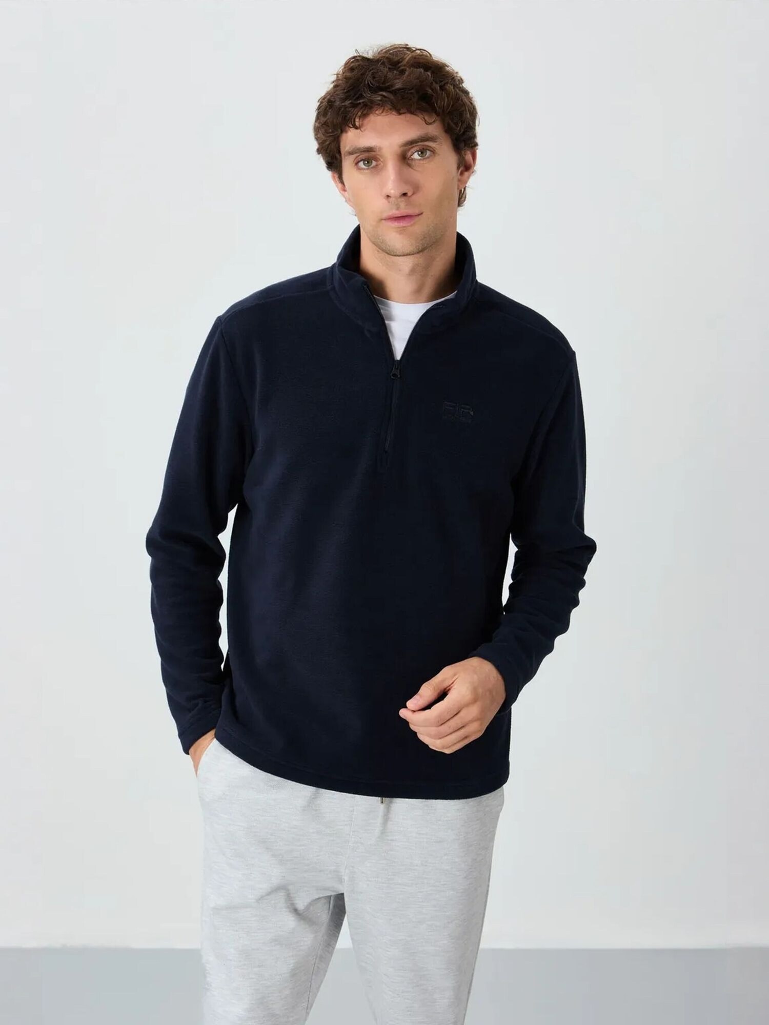 Tommy Life Pulover morsko plava